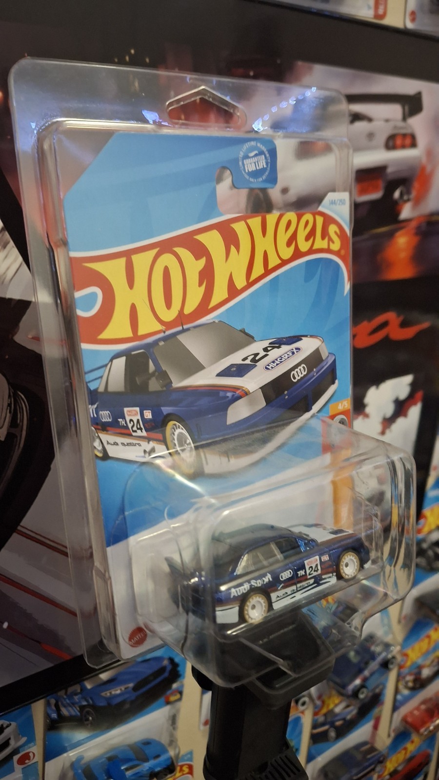 Hot Wheels Audi 90 Quattro HW Super Treasure Hunt Spectroflame Unopened