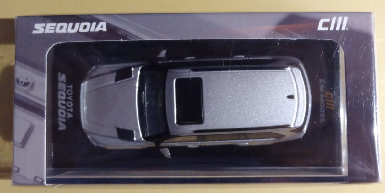 CM MODEL 1/64 SILVER – 2024 TOYOTA SEQUOIA
