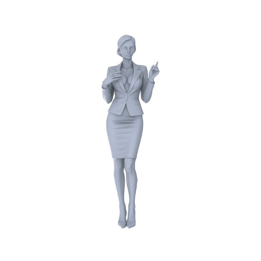 MRY-SFW 1/64/87 Modern Figure Professional Businesswoman Elite Miniature Diorama