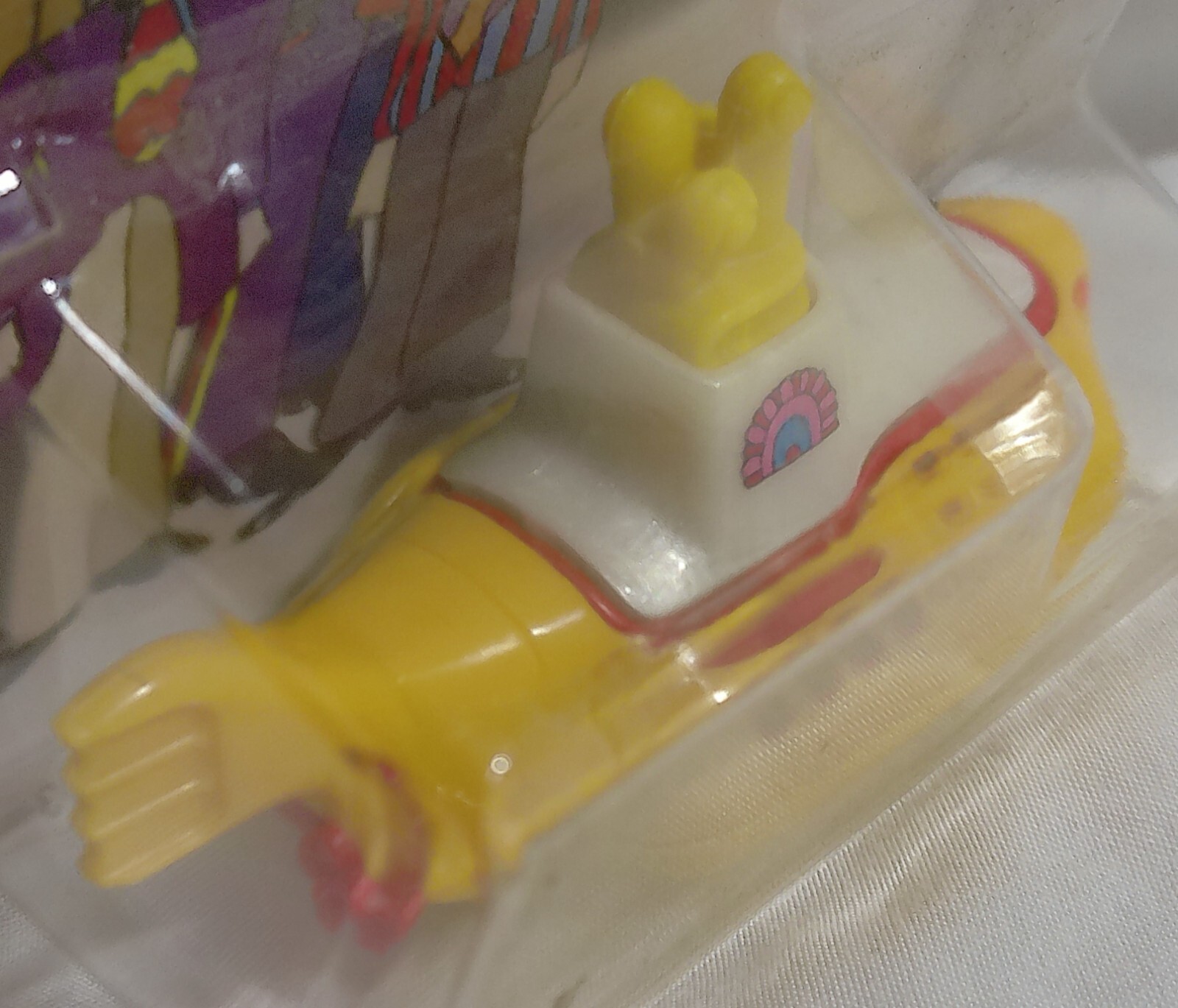 The Beatles Yellow Submarine Die-Cast Model From HW Screen Time by Hot Wheels