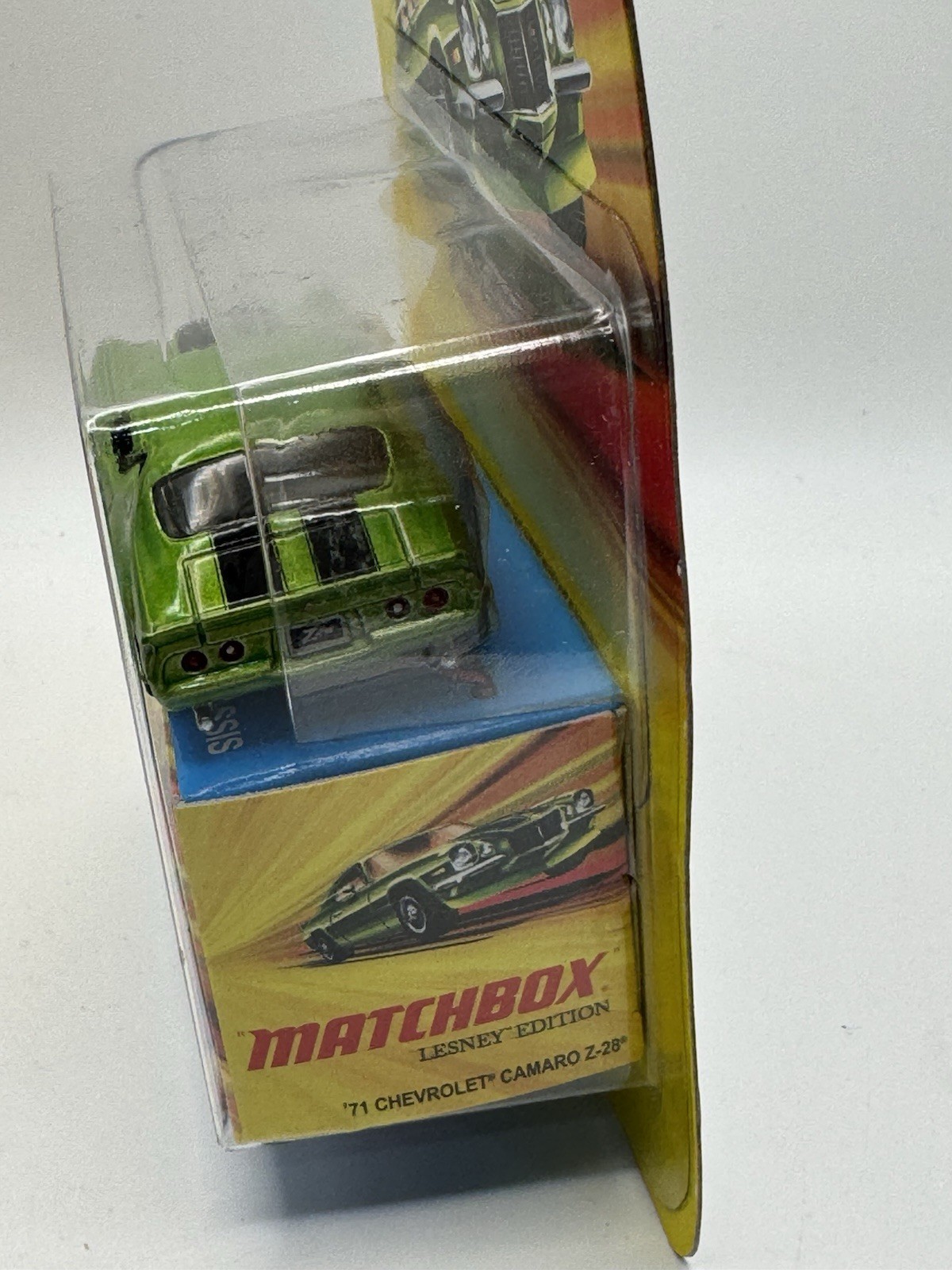 Matchbox Lensey Edition ’71 Chevrolet Camaro Z-28 – 1:64 Diecast Car
