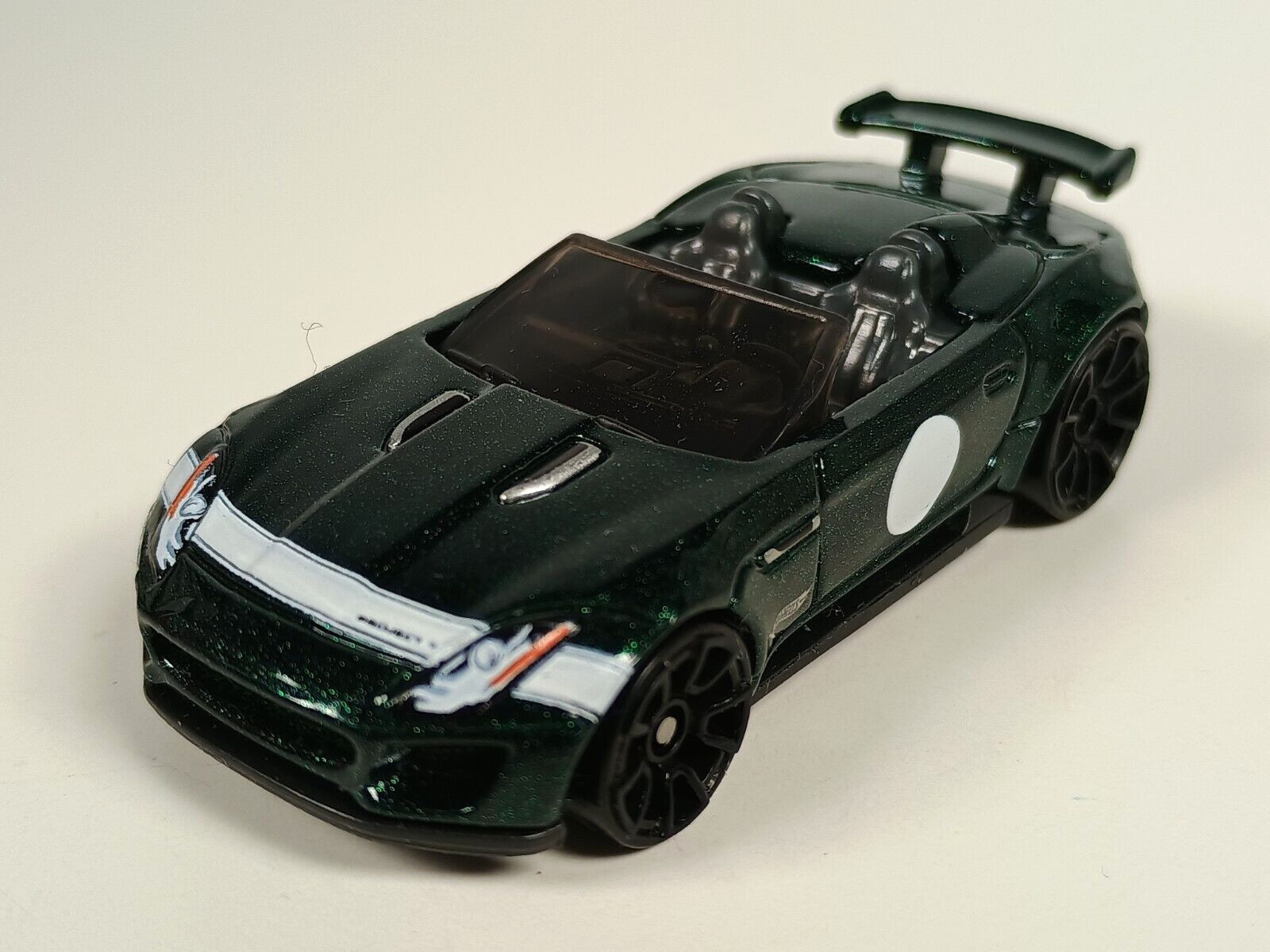 ’15 Jaguar F-Type Project 7 Hot Wheels 2020 Exotics Green TRAP5 Rims 1:64 Loose