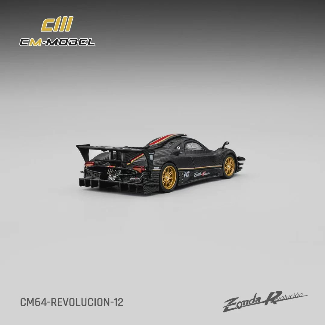 CM-Model 1:64 Pagani Zonda Revlucion Drycarbon Included Nürburgring Lap Time