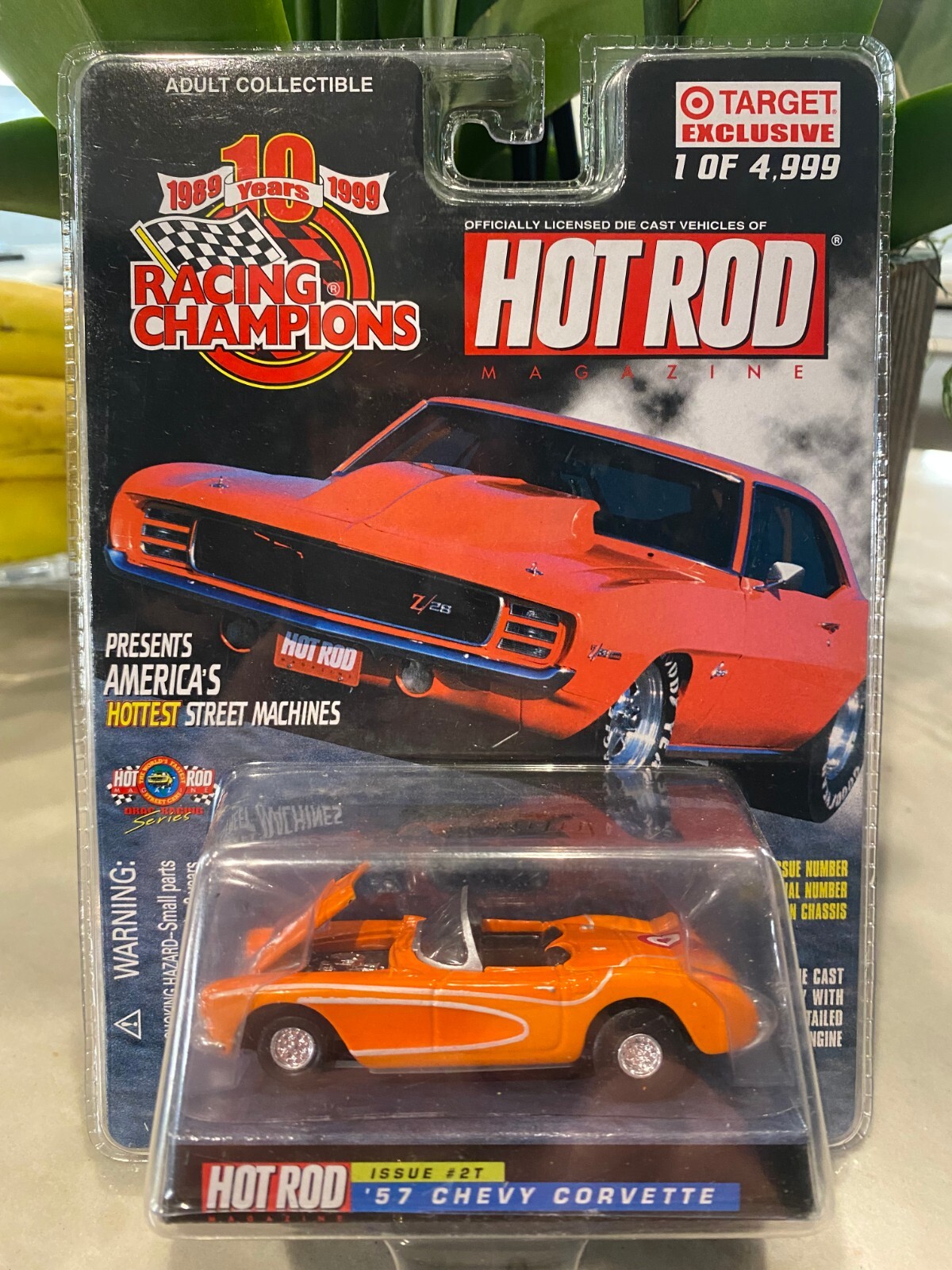 ’57 Chevy Corvette Racing Champion Hot Rod Series #2T 1/4,999 Made