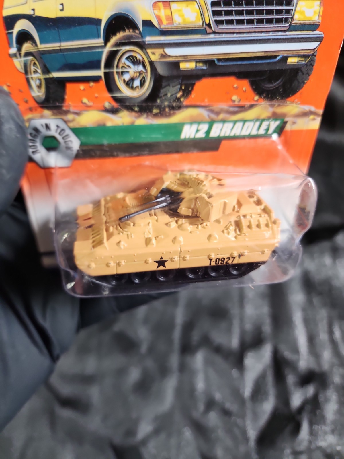 Matchbox Rough N Tough M2 Bradley Tank Military T-0927 Tan