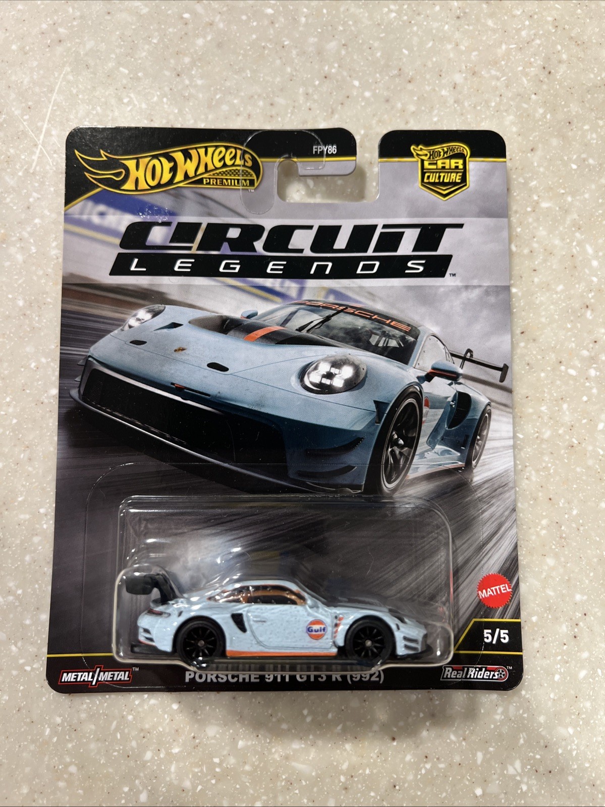 Hot Wheels Premium Car Culture Circuit Legends JBK65 PORSCHE 911 GT3 (992)