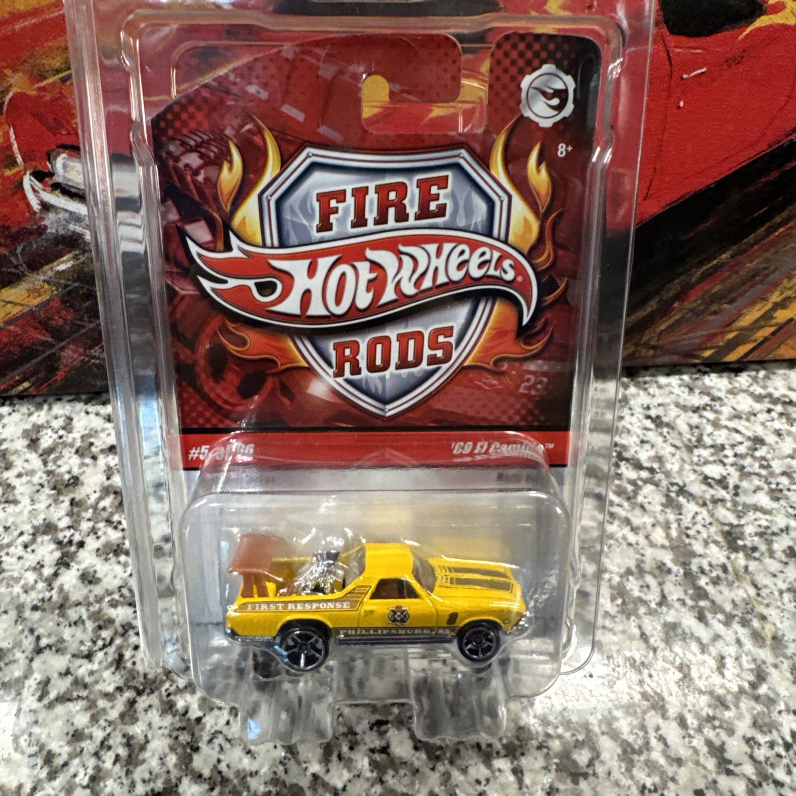 Hot Wheels 2009 Fire Rods 68 El Camino 5 of 26 N9023