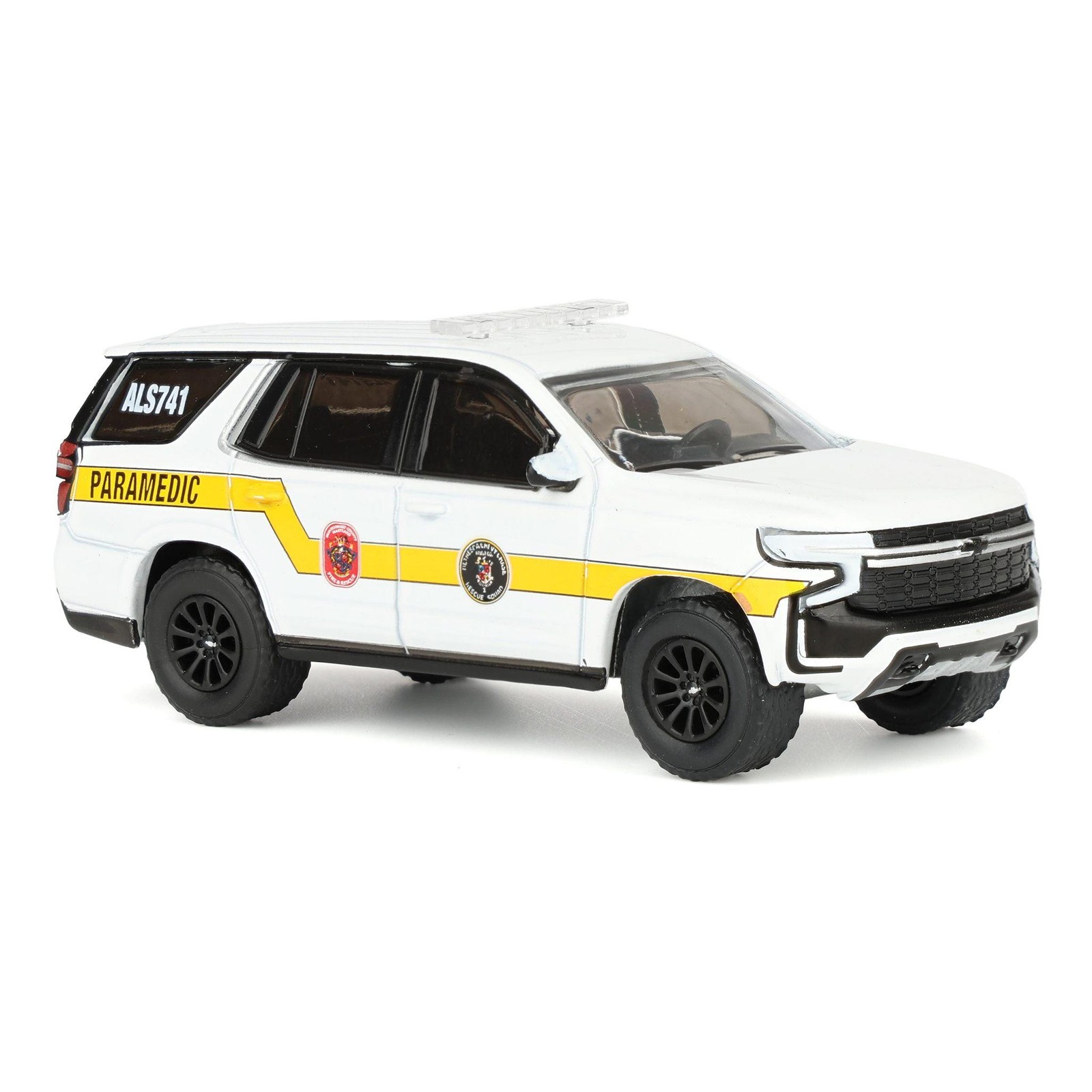 Greenlight 1/64 2024 Chevrolet Tahoe, Bethesda Fire & Rescue Series 5, 67070-D