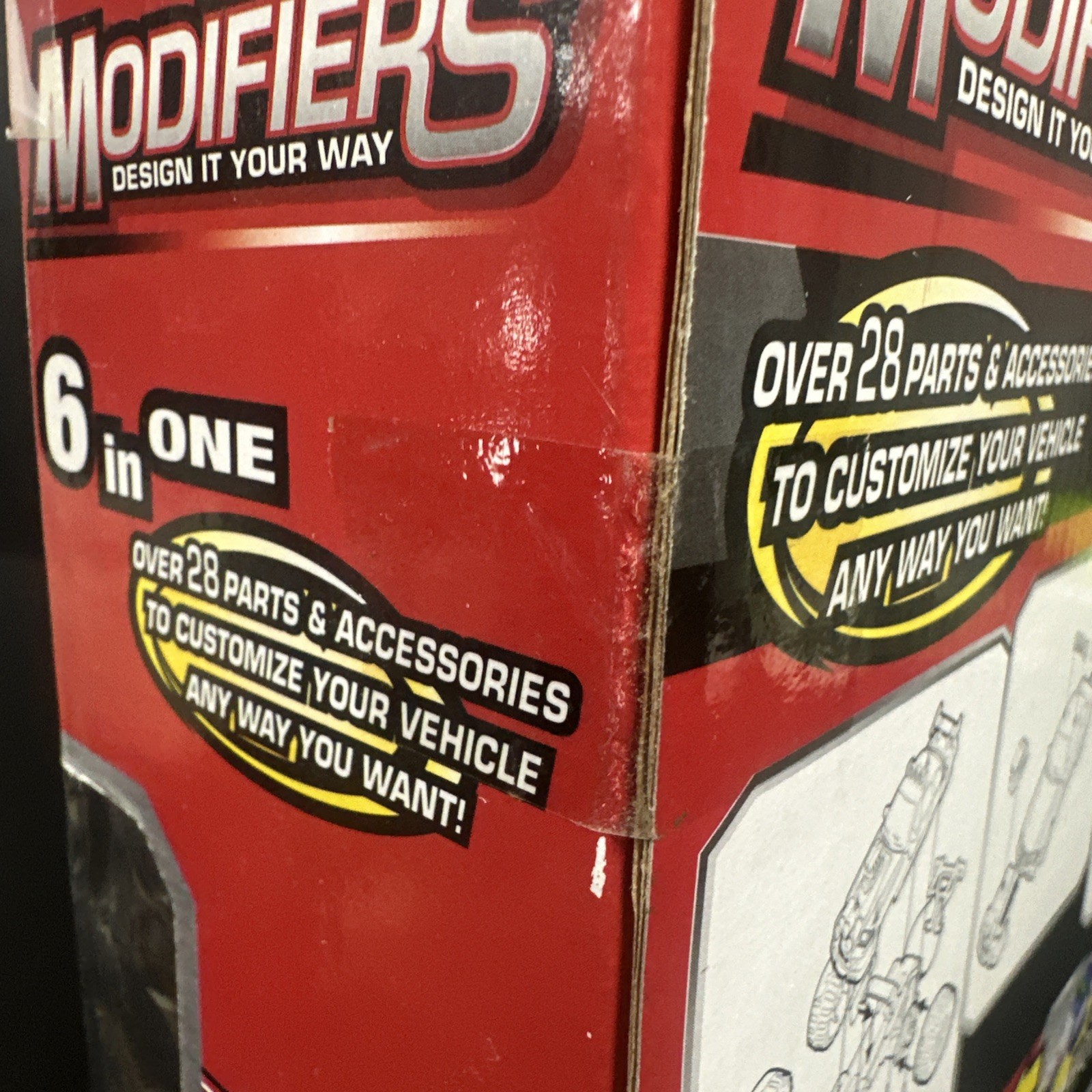 Modifiers Supreme #N350 ABSS Design It Your Way 6-in-1 OVER 28 Parts & ACCS- NIB