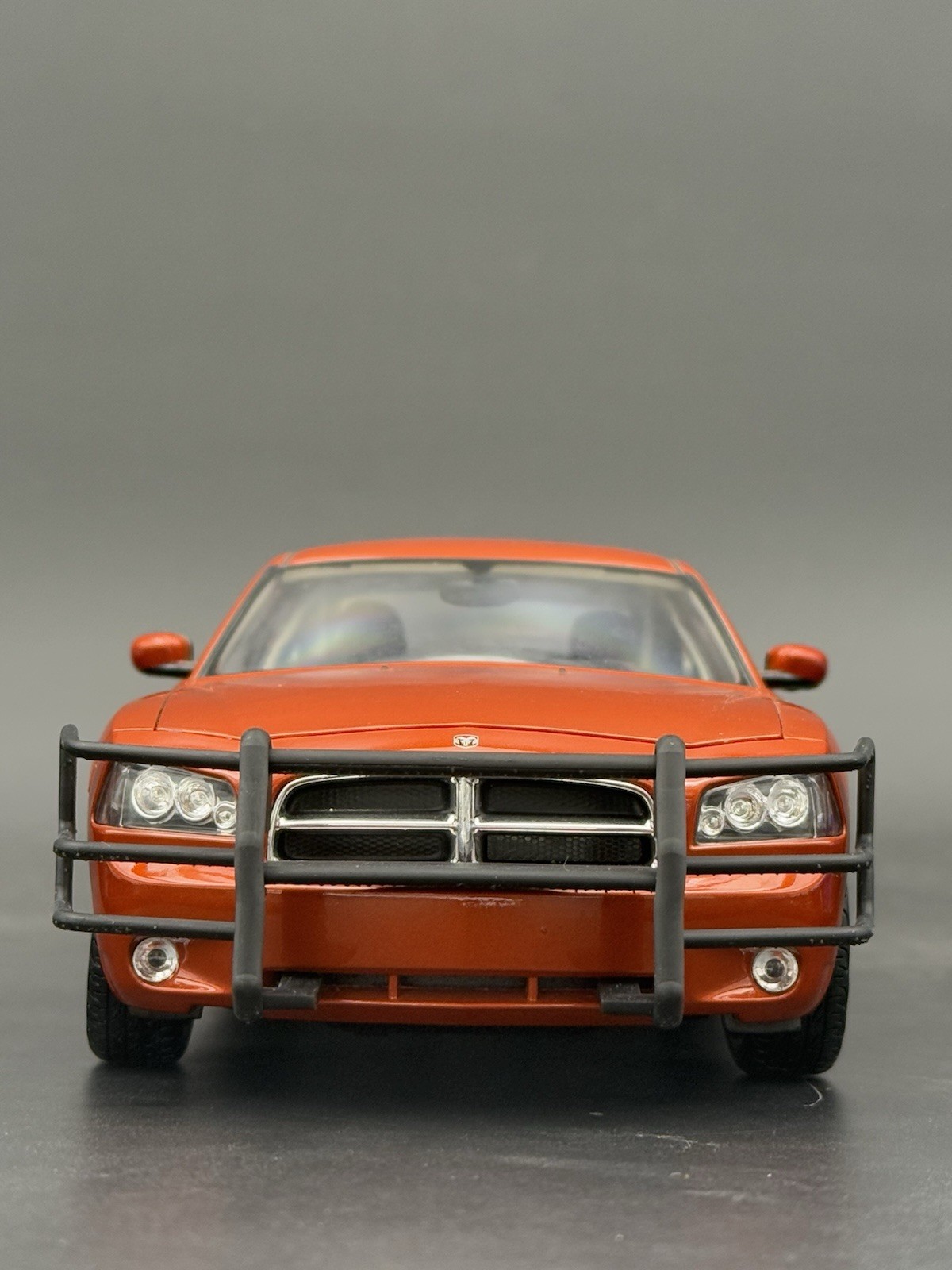 1/18 Go Rhino Wrap Around Push Bumper Pushbar Welly Dodge Charger Police 1851