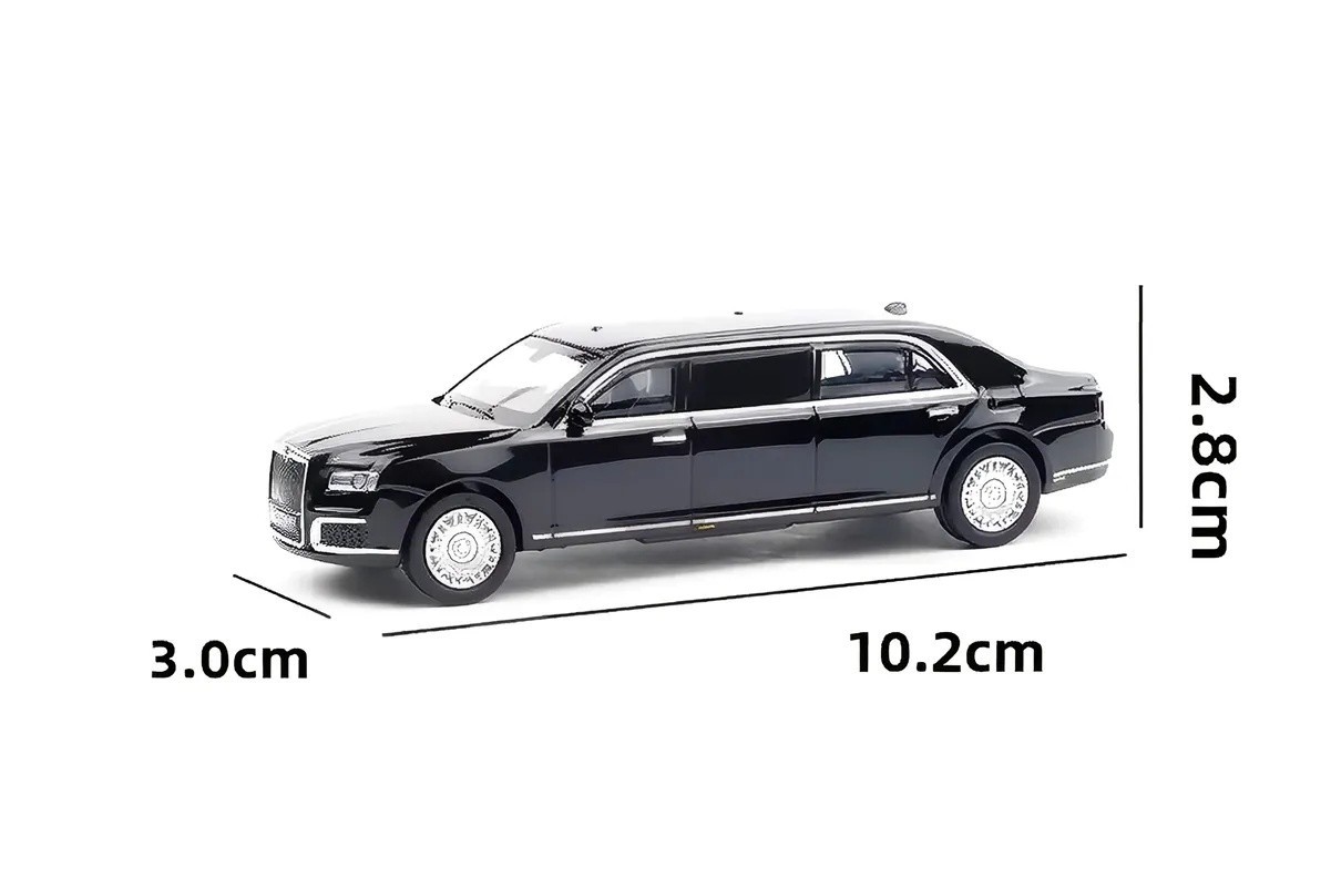 XCARTOYS 1:64 Aurus Senat Russian Presidential Model Diecast Metal Car