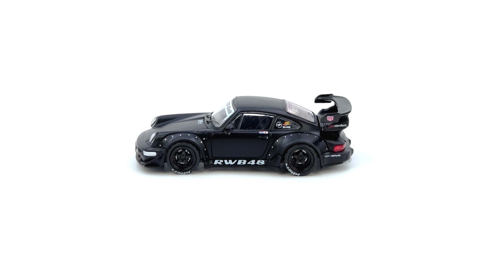 2026 INNO64 Black Matt Matte PORSCHE 964 RWB Darth Vader Item #IN64-RWB964-BM