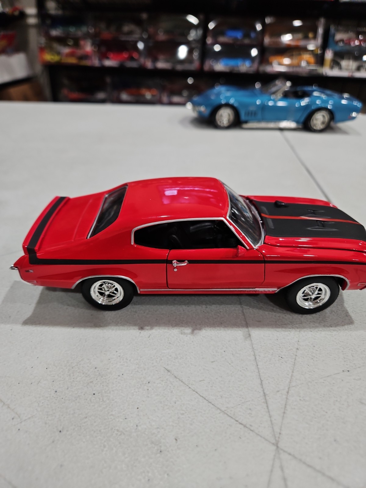 1:24 – Diecast 1970 Red Buick GSX 1/24 Welly – NO BOX USB FREE SHIPPING