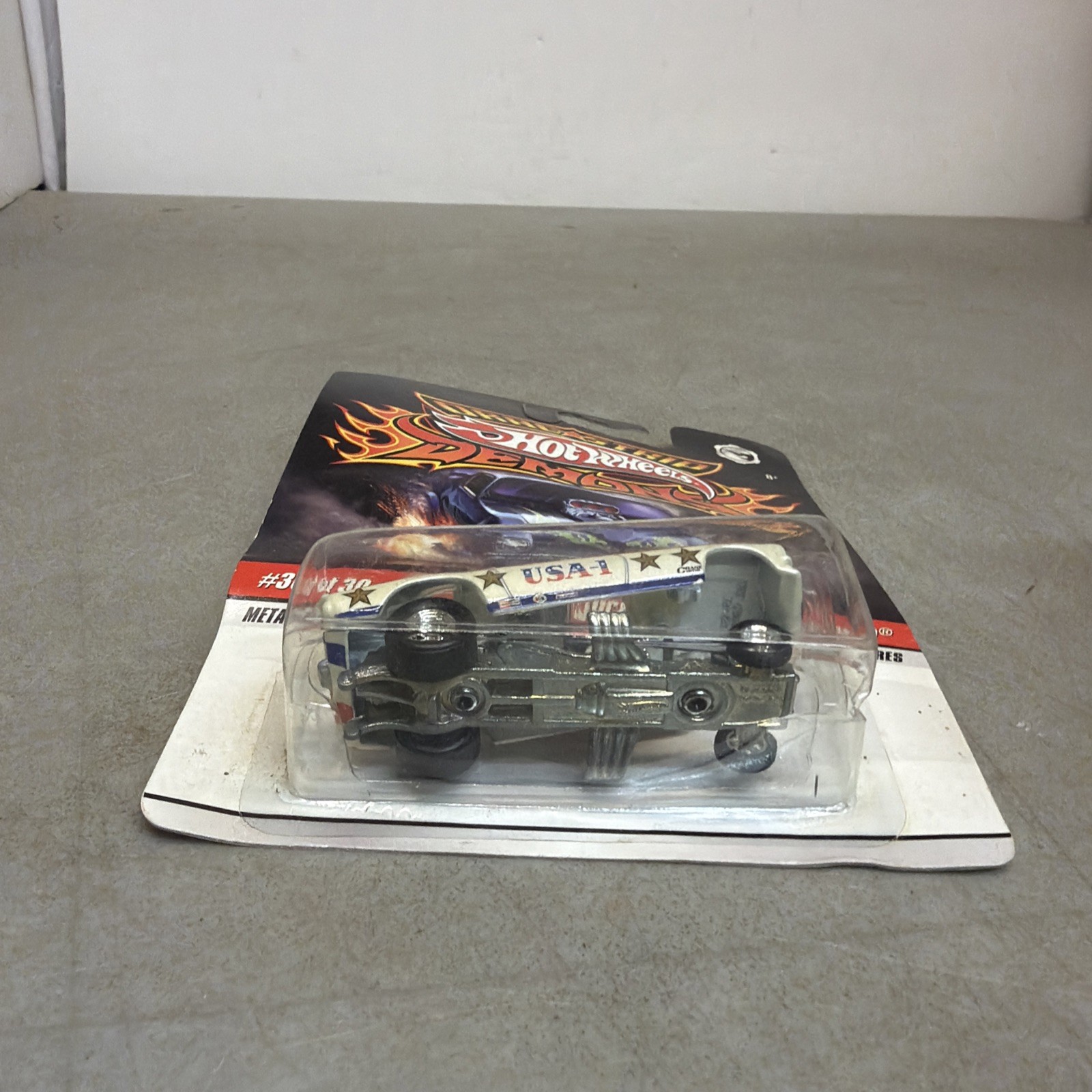 HOT WHEELS – DRAG STRIP DEMONS BRUCE LARSON USA-1 CHEVROLET CAMARO FUNNY CAR