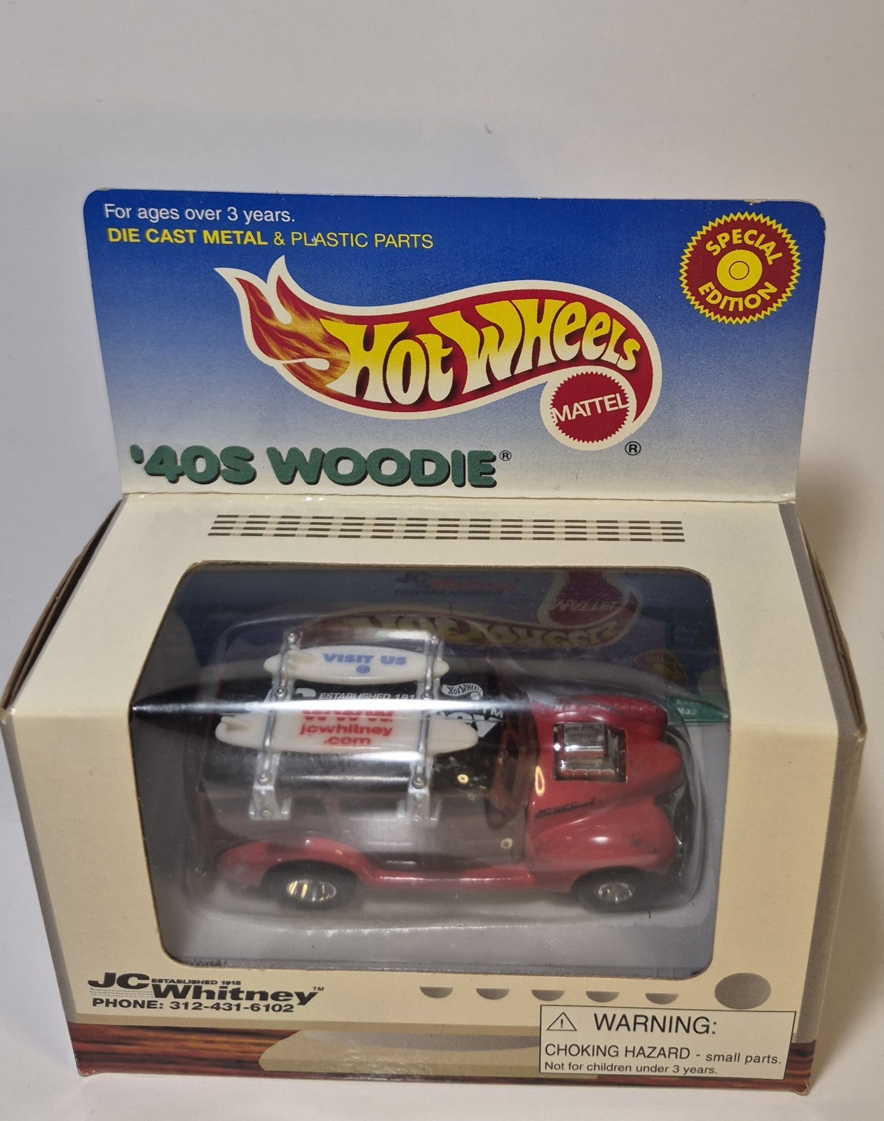 ✨️Hot Wheels Jc Whitney 40s Woody 1999 Limited Edition