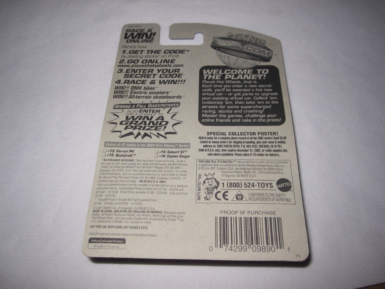 Hot Wheels Custom Cougar No. 028