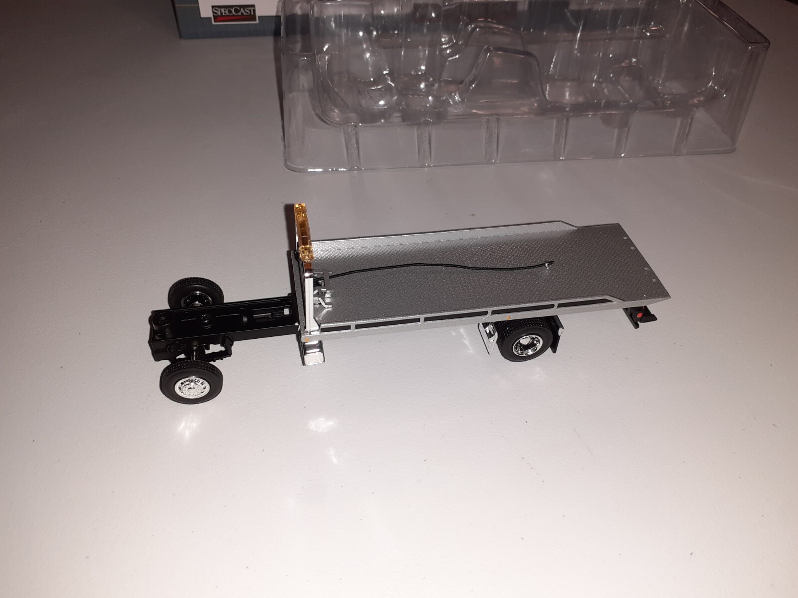 1/64 Silver Rollback Tow Truck For Custom Build SpecCast