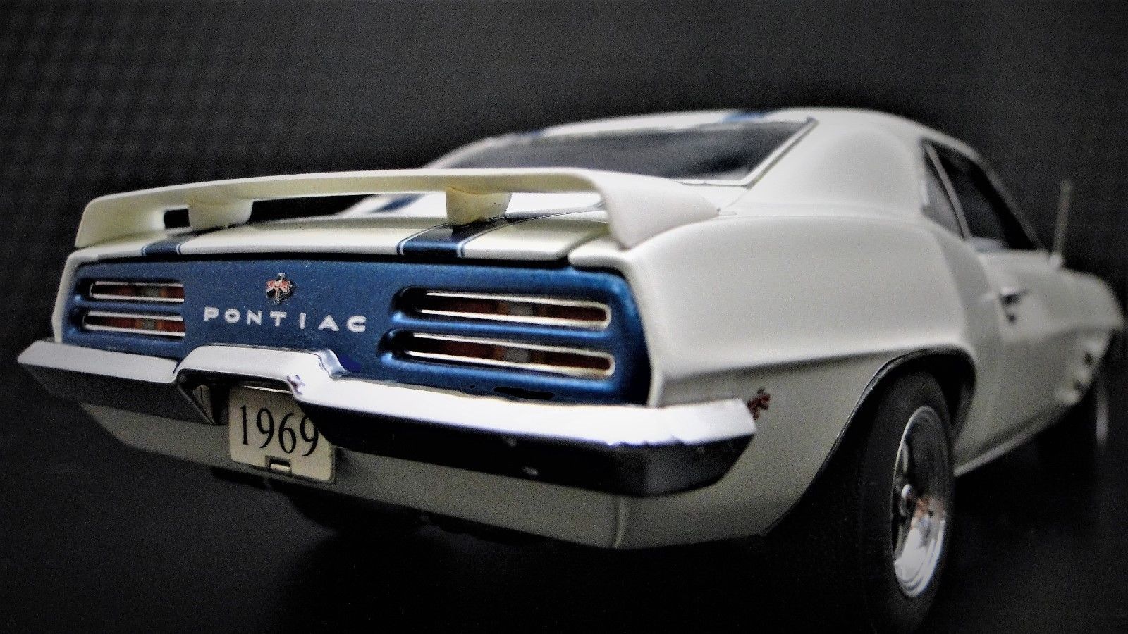 Pontiac Trans Am Firebird Race Car Custom Built Metal Model 1:24 18Racing12 1967