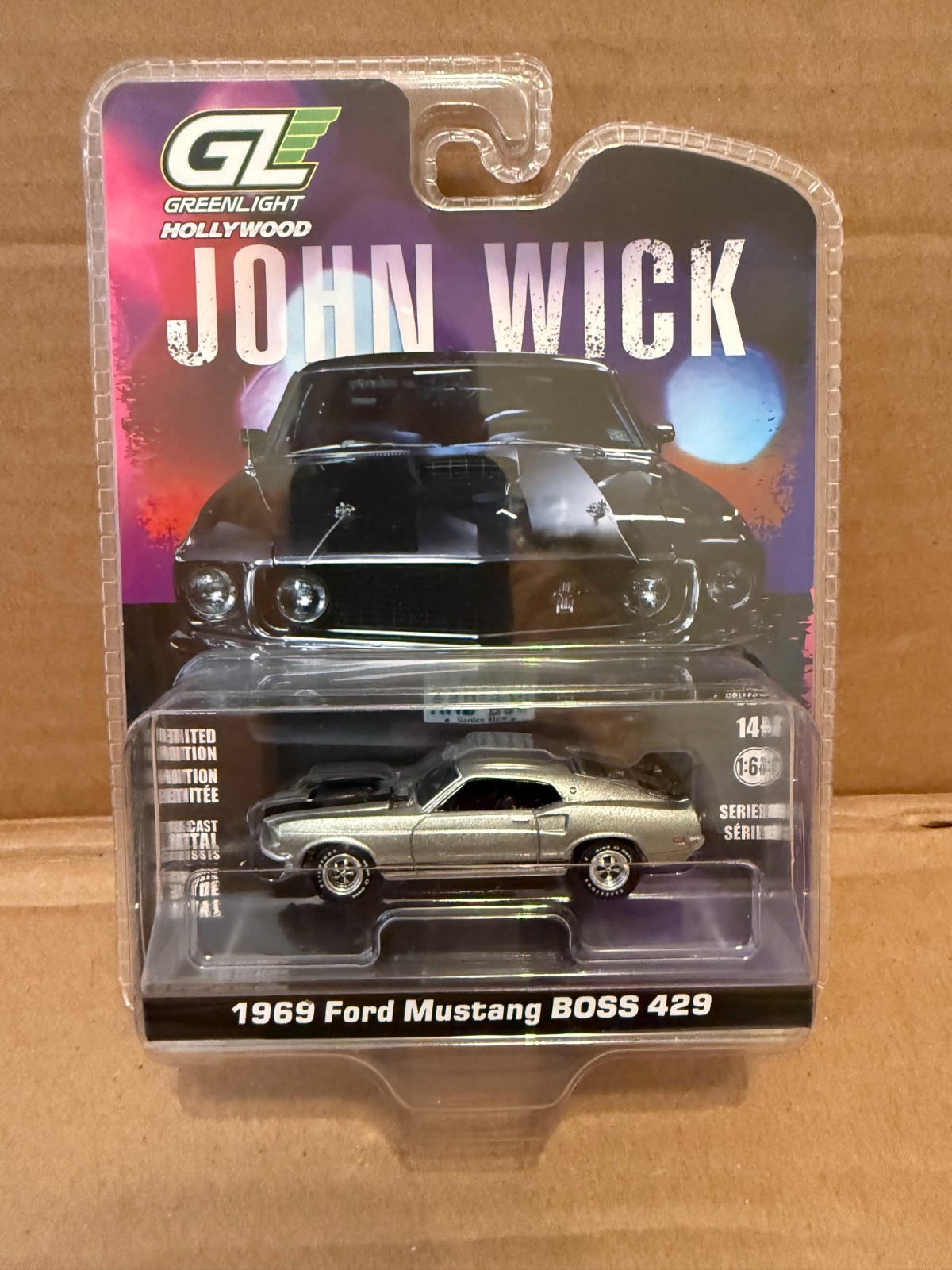1/64 GONE IN SIXTY SECONDS (2000) 1967 CUSTOM FORD MUSTANG GREENLIGHT HOLLYWOOD