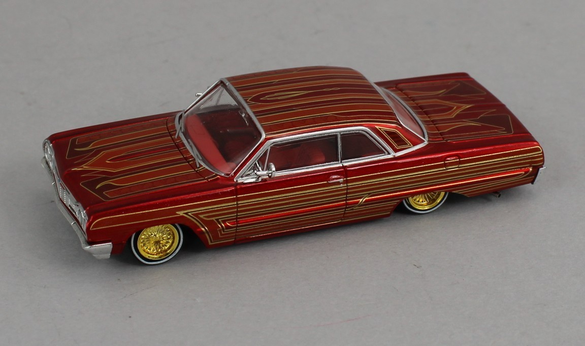 1:64 *97M* RED 1964 Chevrolet IMPALA *LOWRIDER* NIB