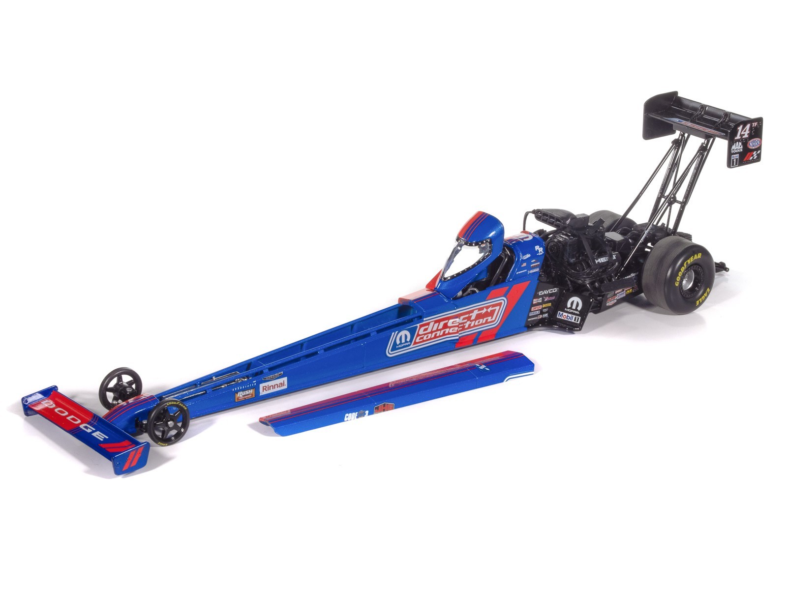 Auto World 2025 Tony Stewart Mopar Direct Connection Dragster 1:24 Scale AWN045