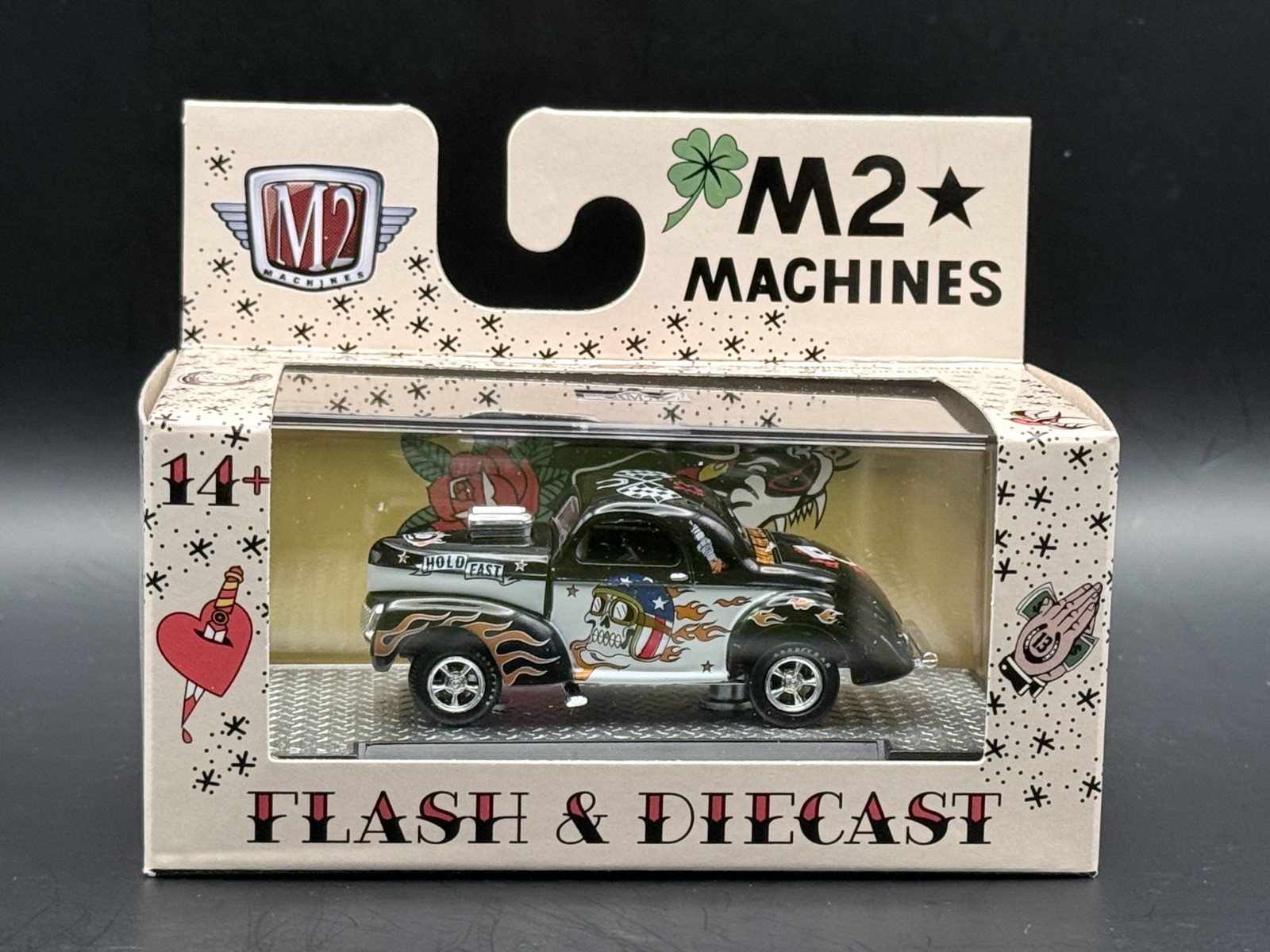 M2 1941 Willys Coupe Gasser 32500-S154 1/64