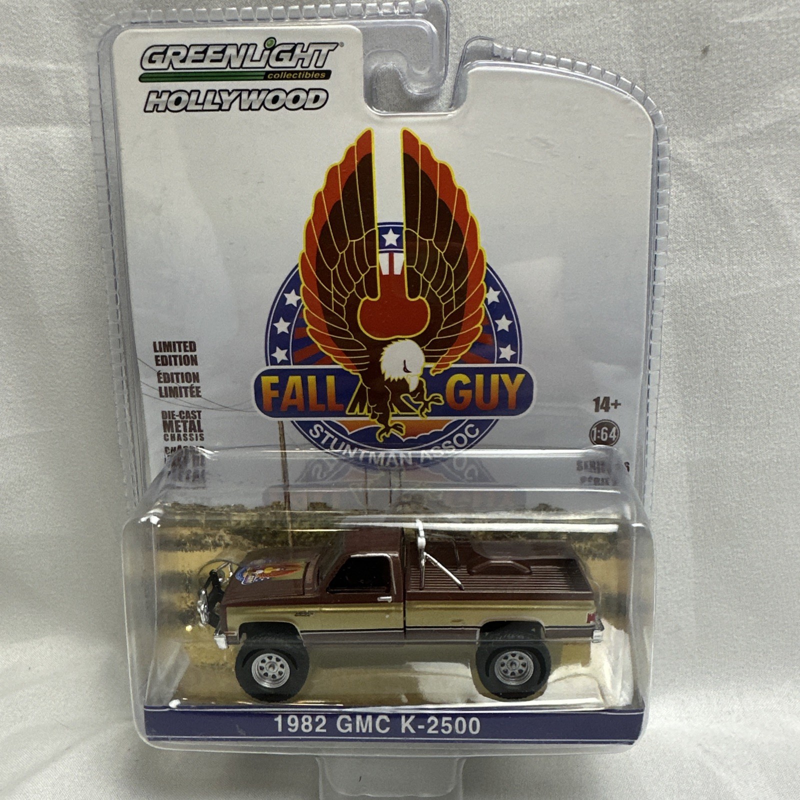 Greenlight Fall Guy 1982 GMC K-2500 4×4 Truck 1:64 44860F Hollywood Series NEW