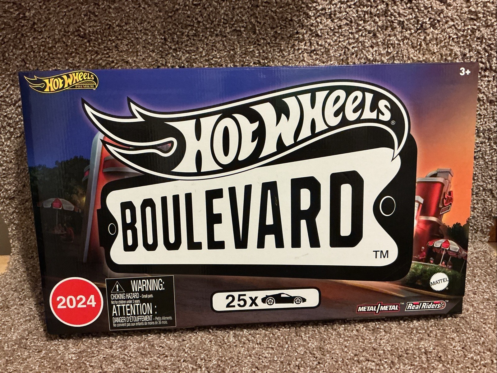 Hot Wheels 2024 Boulevard 25-Car Factory Set Premium Diecast Collection HRW96