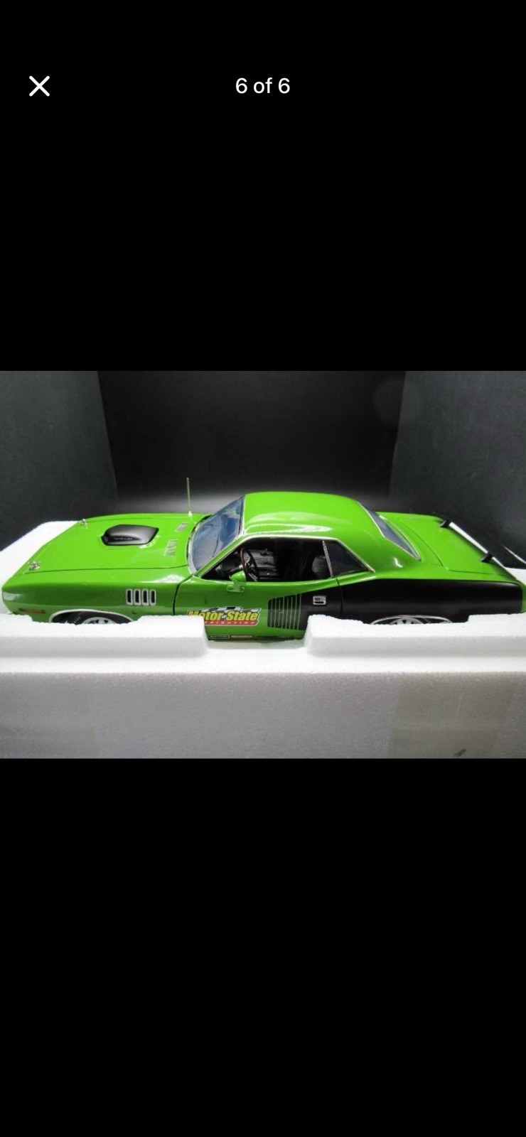 RARE 1971 PLYMOUTH HEMI CUDA MOTOR STATE 2022 HOLIDAY EDITION 1:18 ACME