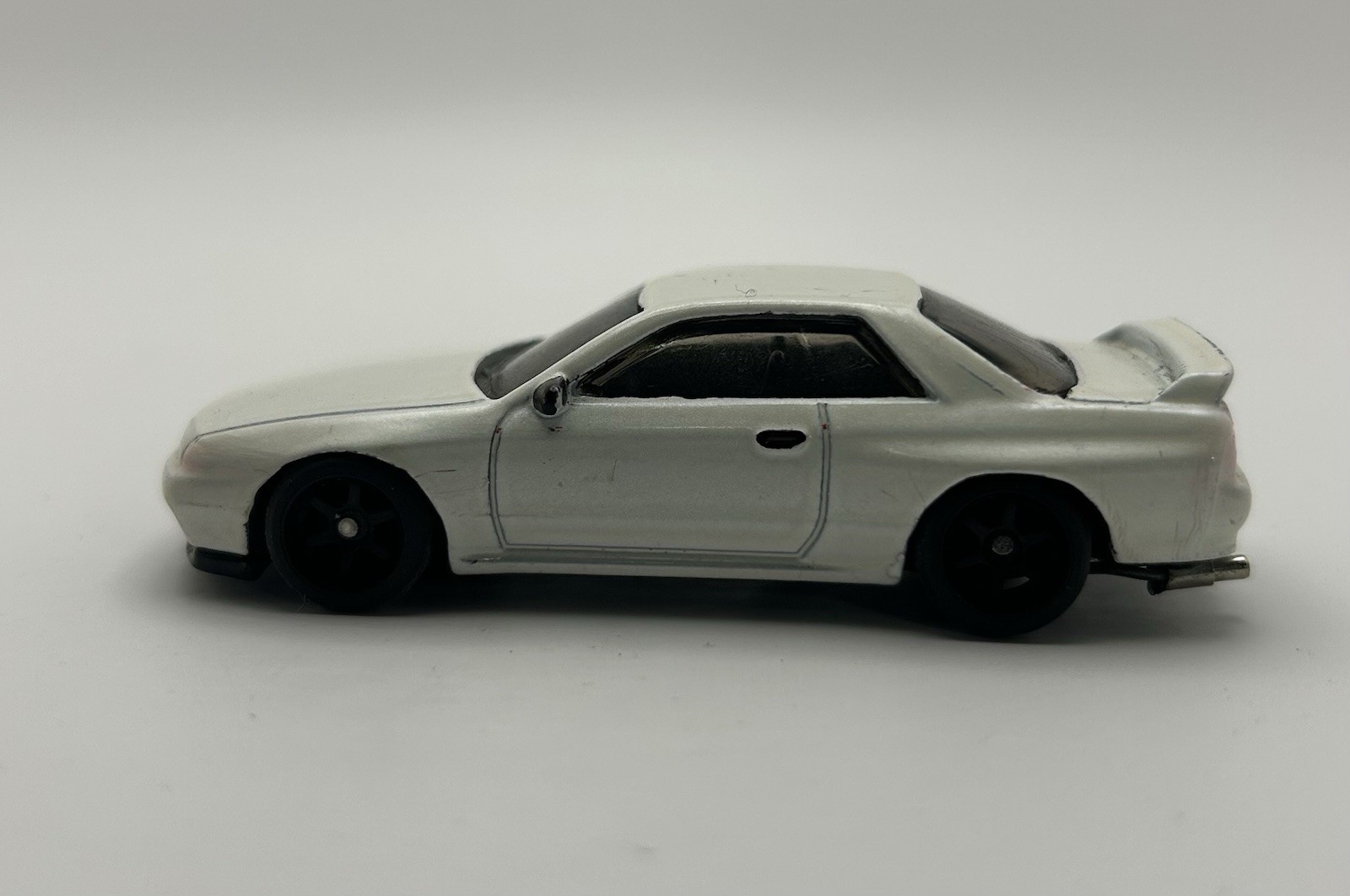 Custom Hot Wheels Nissan Skyline R32 Wheel Swap Real Riders 1:64 Diecast