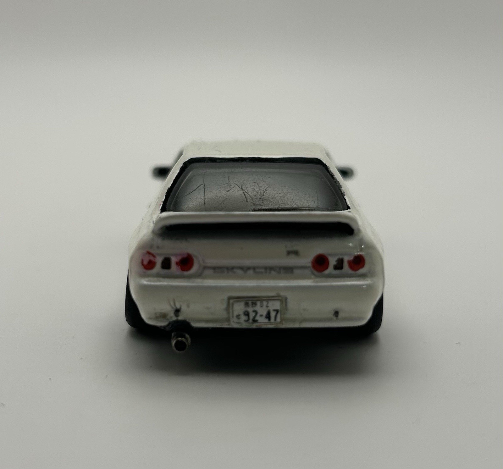 Custom Hot Wheels Nissan Skyline R32 Wheel Swap Real Riders 1:64 Diecast