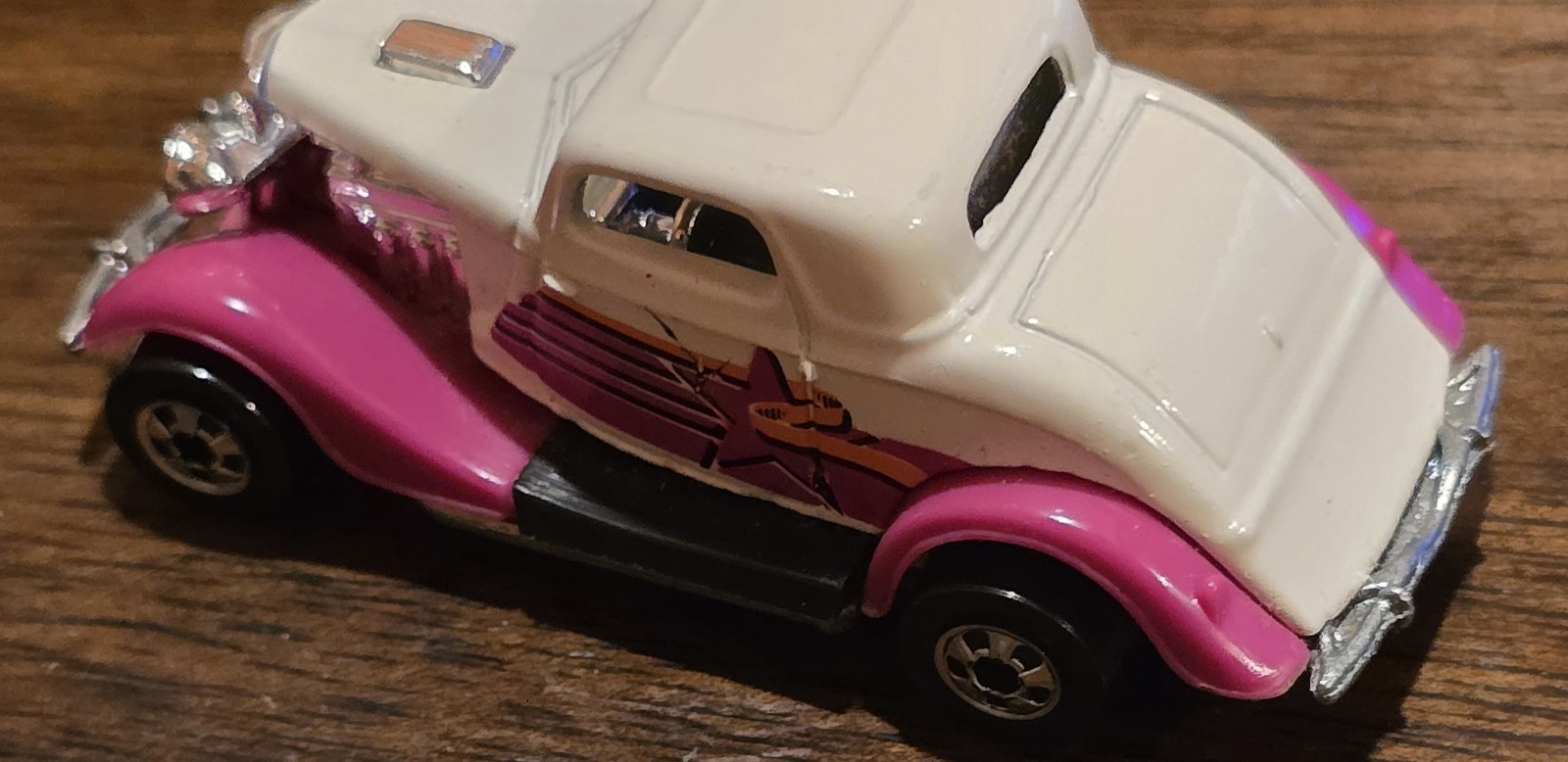 2¾” Hot Wheels 3-Window ’34 Ford Coupe (1993) Hot Rod Collector #196 Loose Car