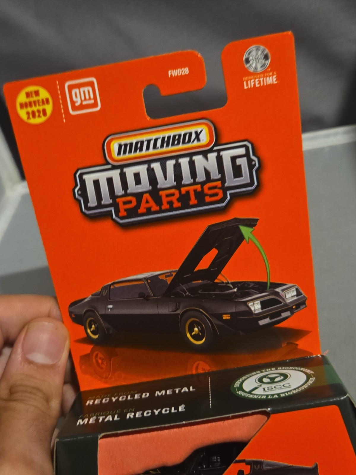 2026 Matchbox Moving Parts 1977 Pontiac Firebird Black Case M NEW Sealed