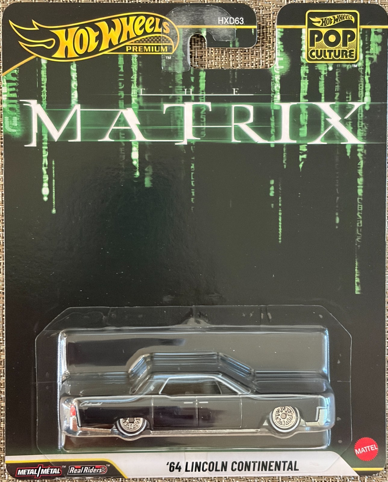 2025 Hot Wheels Pop Culture Matrix ’64 Lincoln Continental , Free shipping !