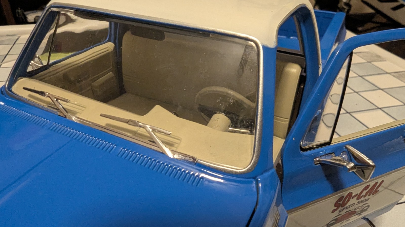 Maisto 1/18 1974 Chevrolet C10 Cheyenne Super Blue