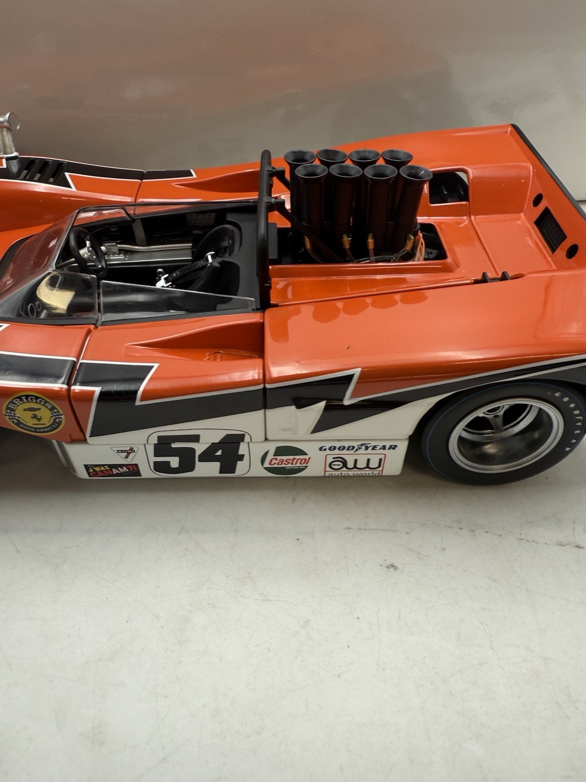GMP 1:18 Koveleski/Jerobee McLAREN M8B LOW WING CAN AM Diecast Race Car NEW NIB