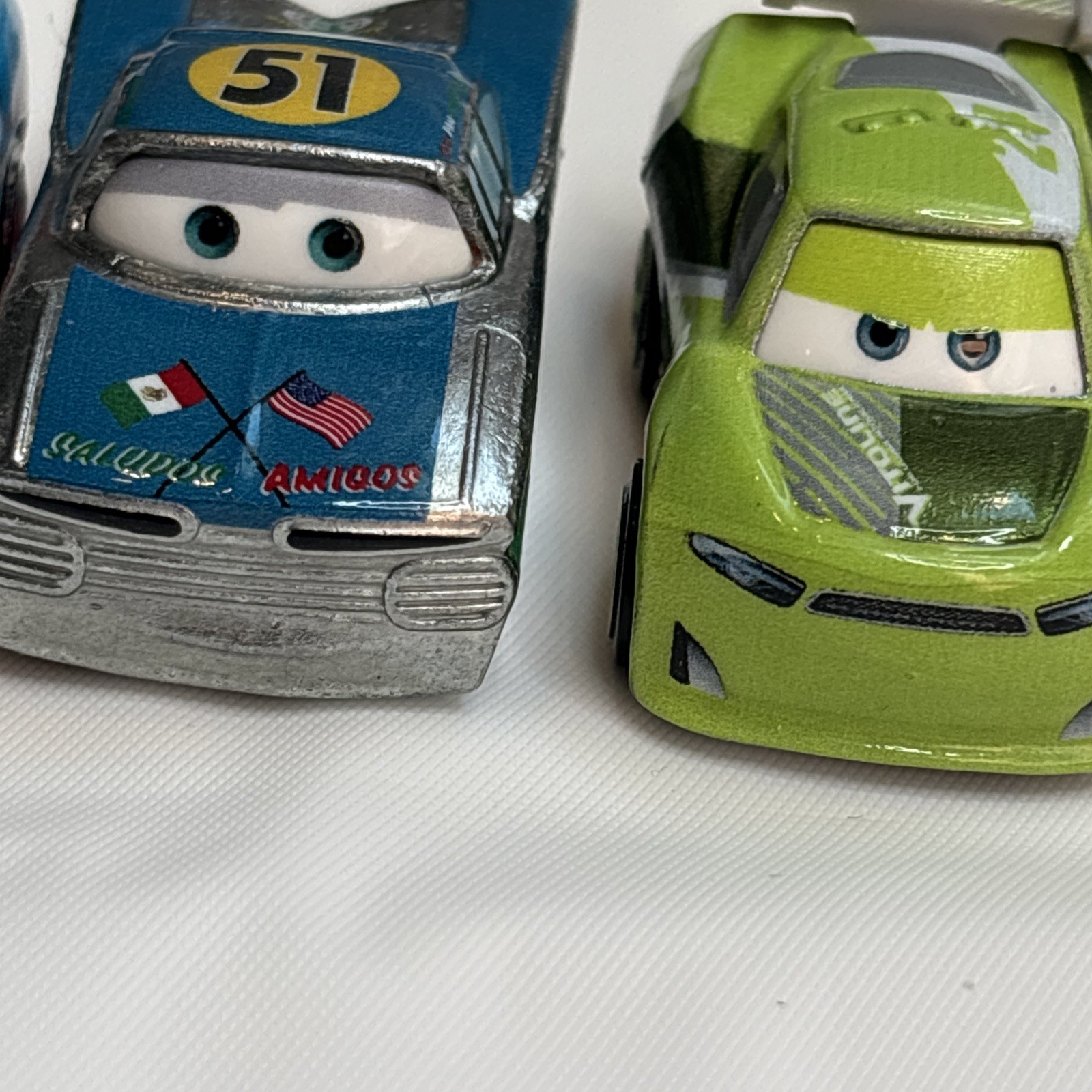 Disney Pixar Cars Mini Racers Diecast Lot 5 Cruz, Conrev, Doc, McQueen, Yardly