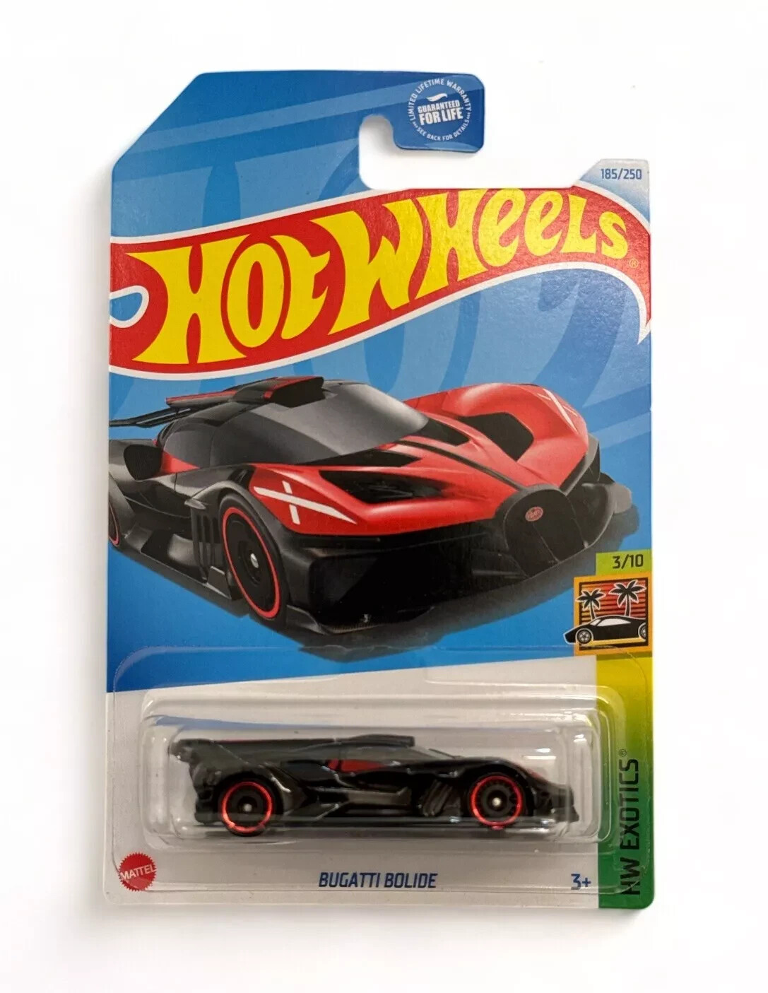 2024 Hot Wheels 185/250 Bugatti Bolide {Black & Red}
