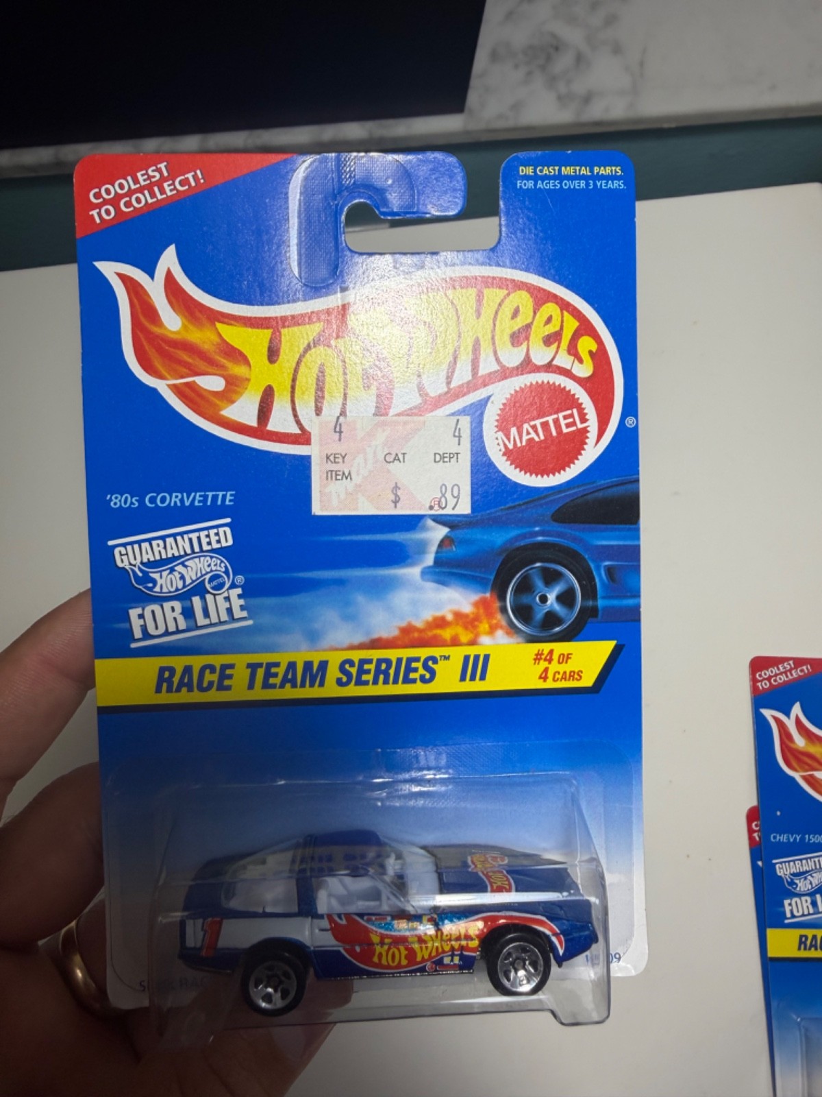 1997 Hot Wheels – Race team series III #1-4 Brand New Unopened