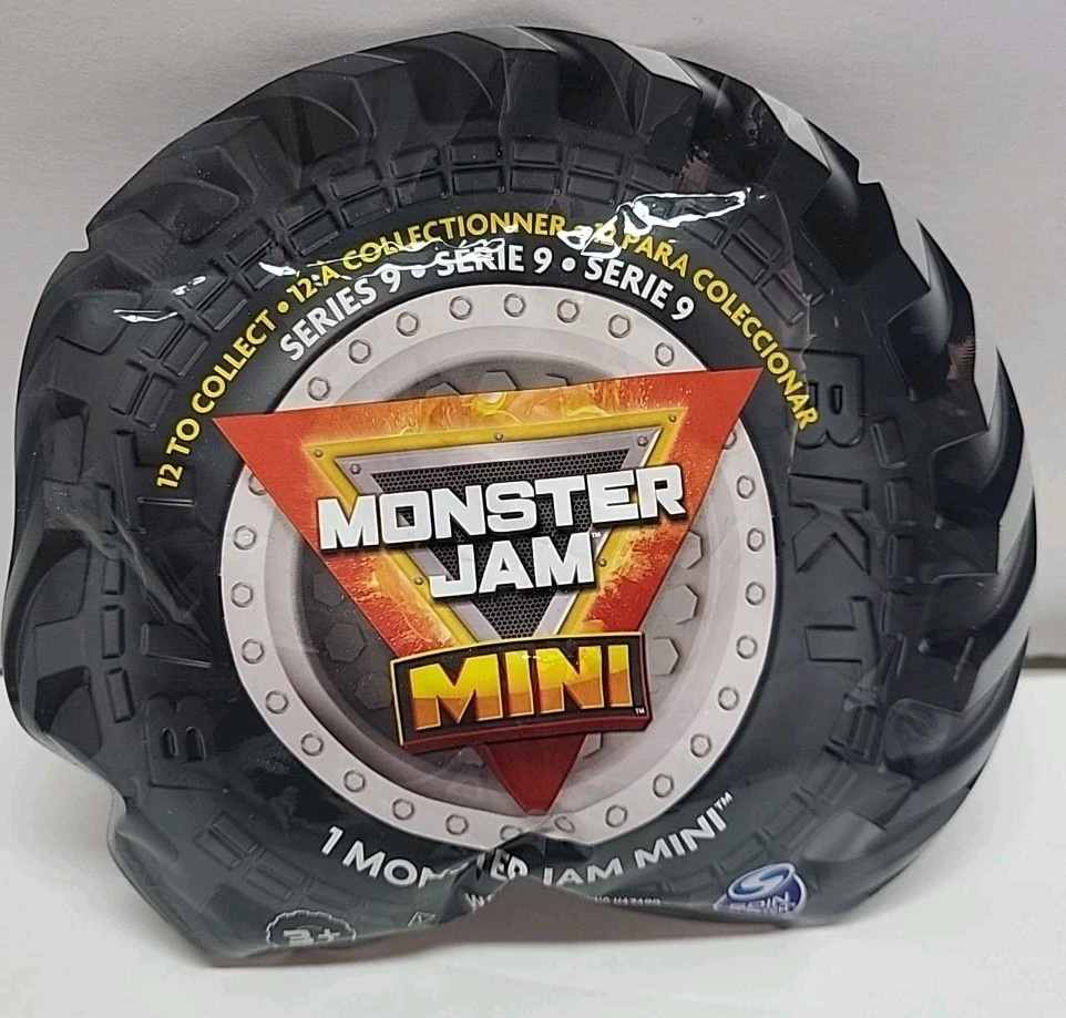 Spin Master Monster Jam Mini Series 9 X-Ray Max-D Rare #657 Unopened Package