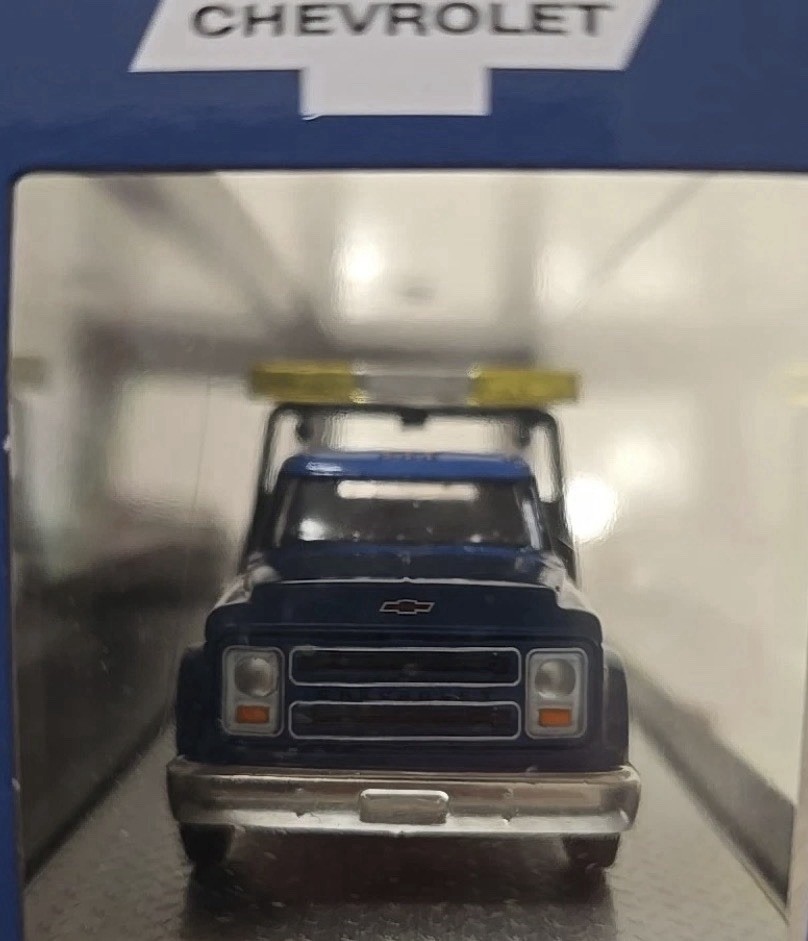 🔥M2 Machines 1:64 1968 Chevy C60 Truck & 1964 Impala S47 Blue/Gold 1 of 6,000!