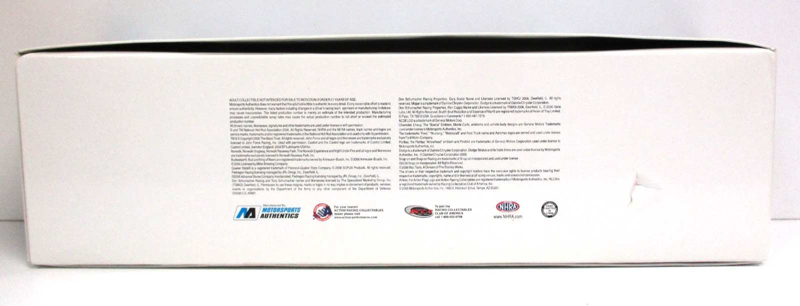 ACTION – MELANIE TROXEL SKULL GEAR TORCO 2006 NHRA TOP FUEL DRAGSTER 1/24