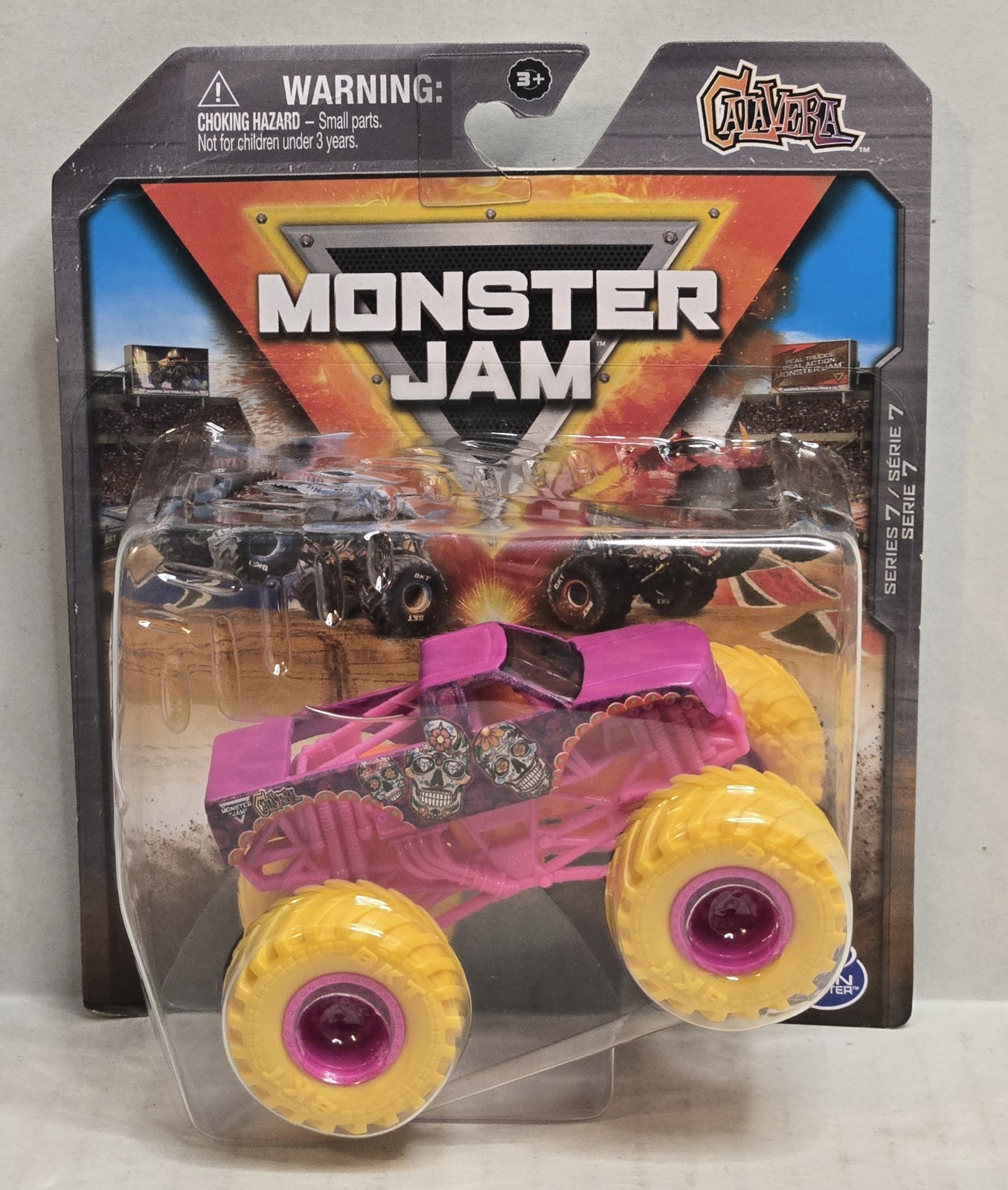 Monster Jam Truck Calavera 1/64 Scale Series 7 True Metal by Spin Master