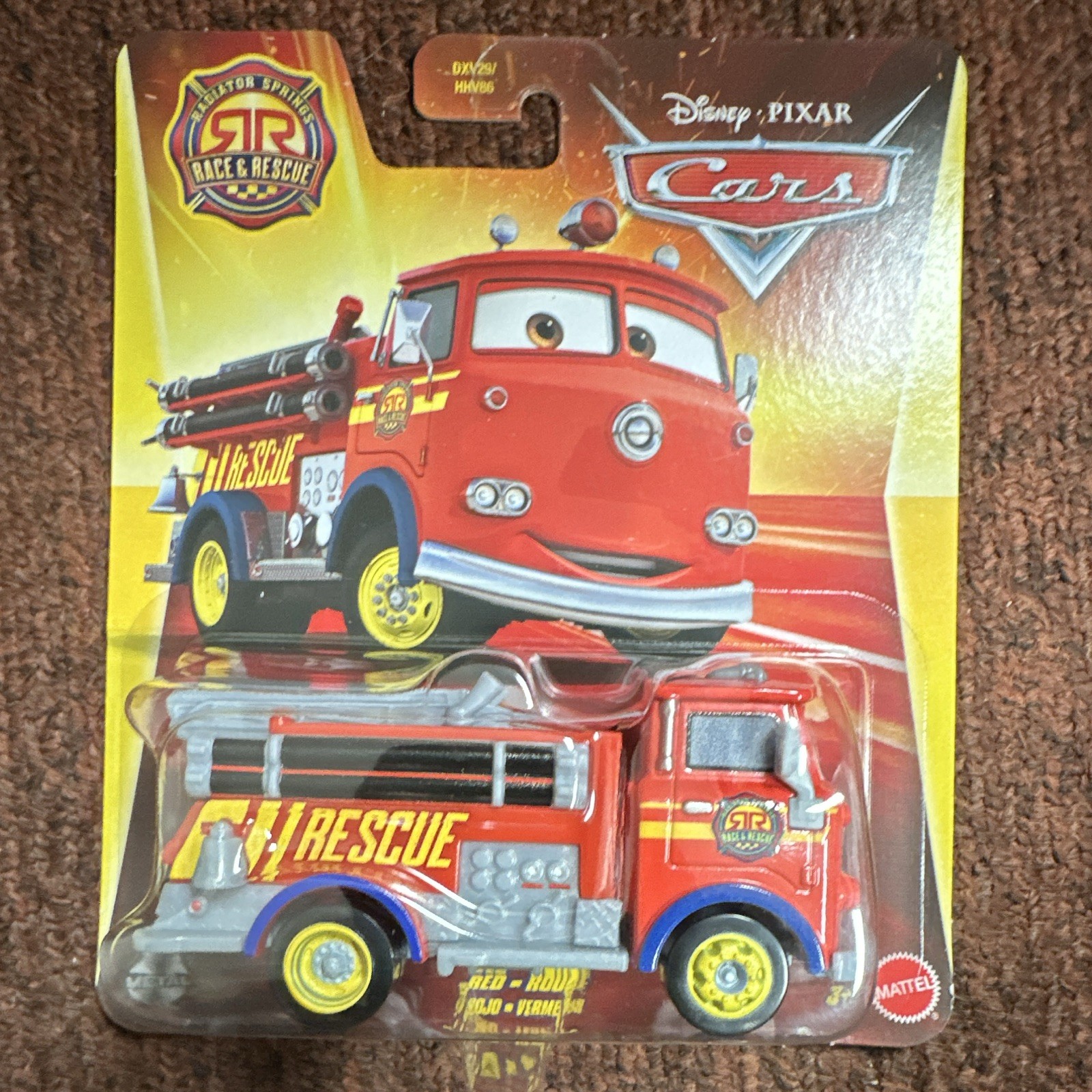 2010 Disney Pixar Cars – Deluxe – 3 RED – New in Package (E99)