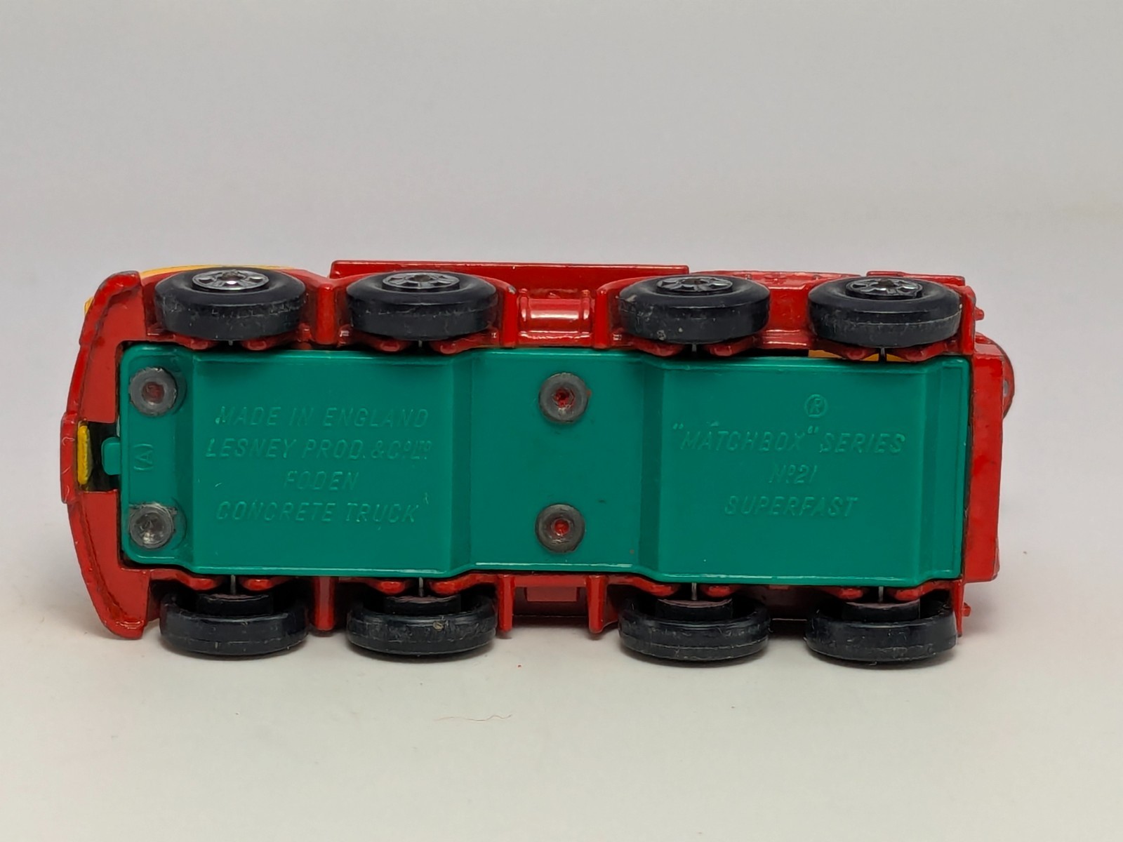 Vintage Matchbox Lesney Superfast No 21 Foden Concrete Truck Cement Mixer