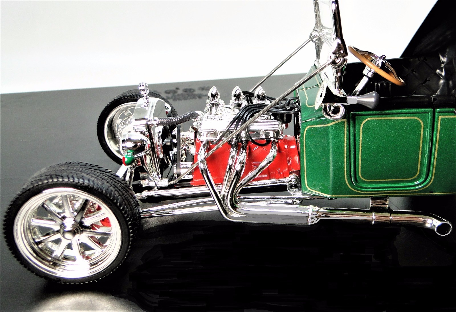 Hot Rod Dragster Racing1 18Classic Race Car12Custom Built GT Metal Body Model24