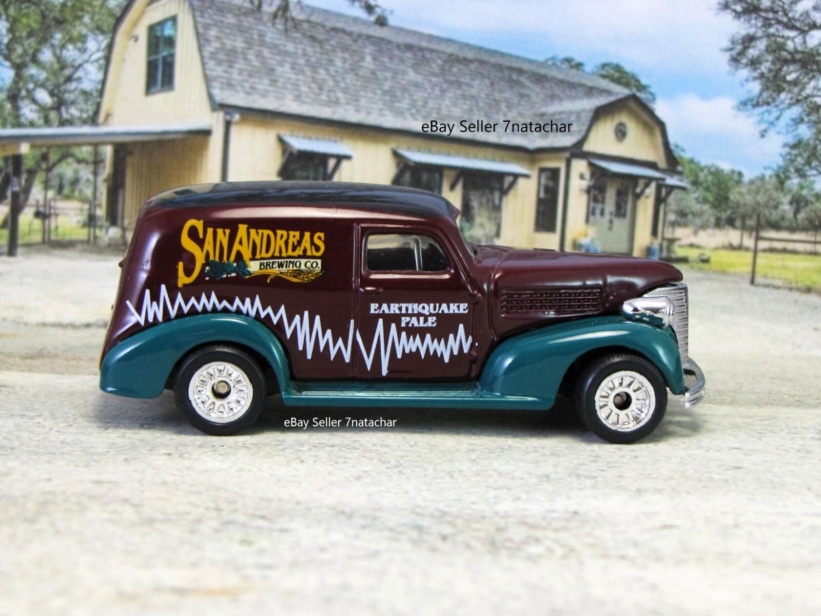 1939 Chevy Panel Truck Craft Beer Brewery Delivery Wagon G