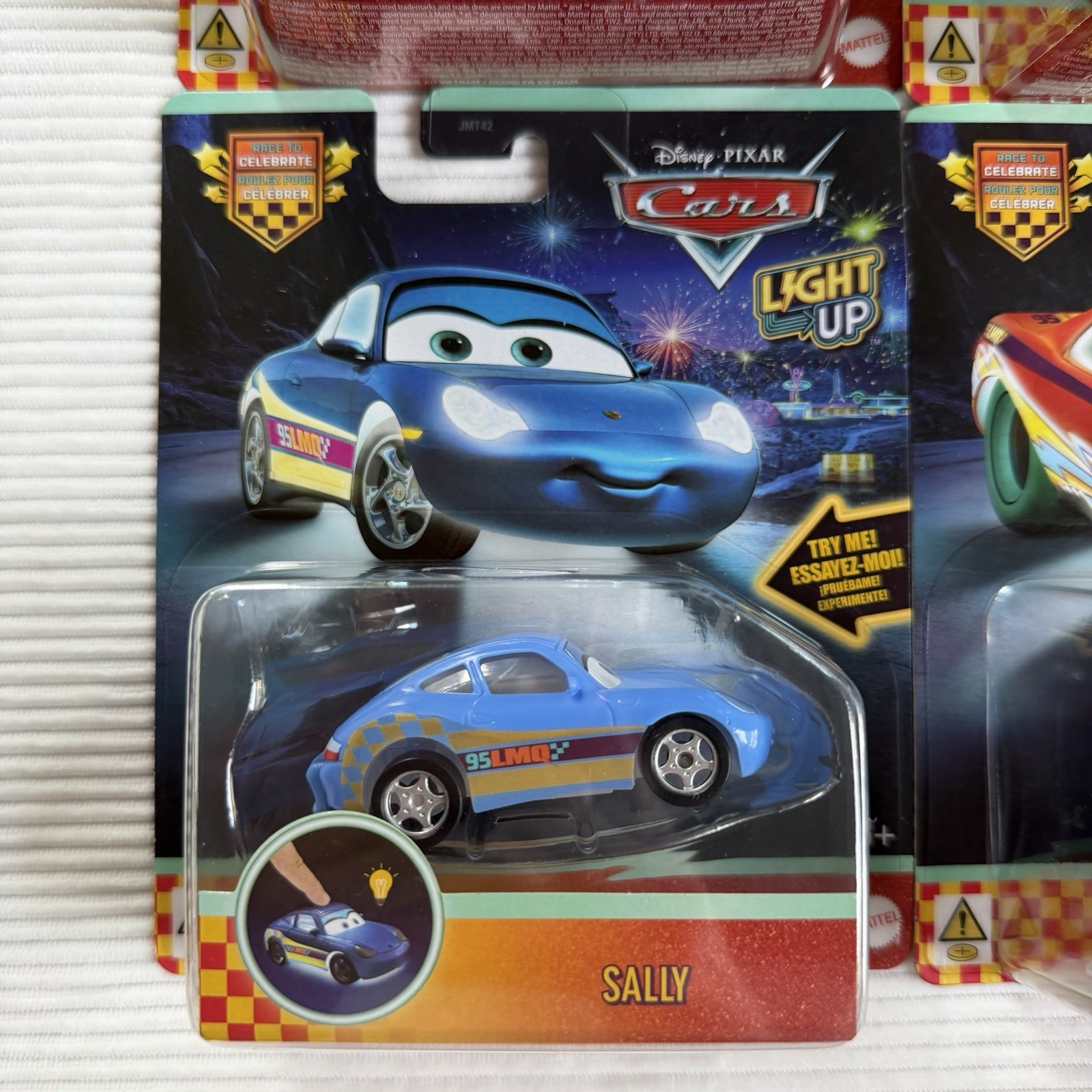 2026 Disney Pixar Cars Race to Celebrate Light-Up Series Complete Set of 6 NIB