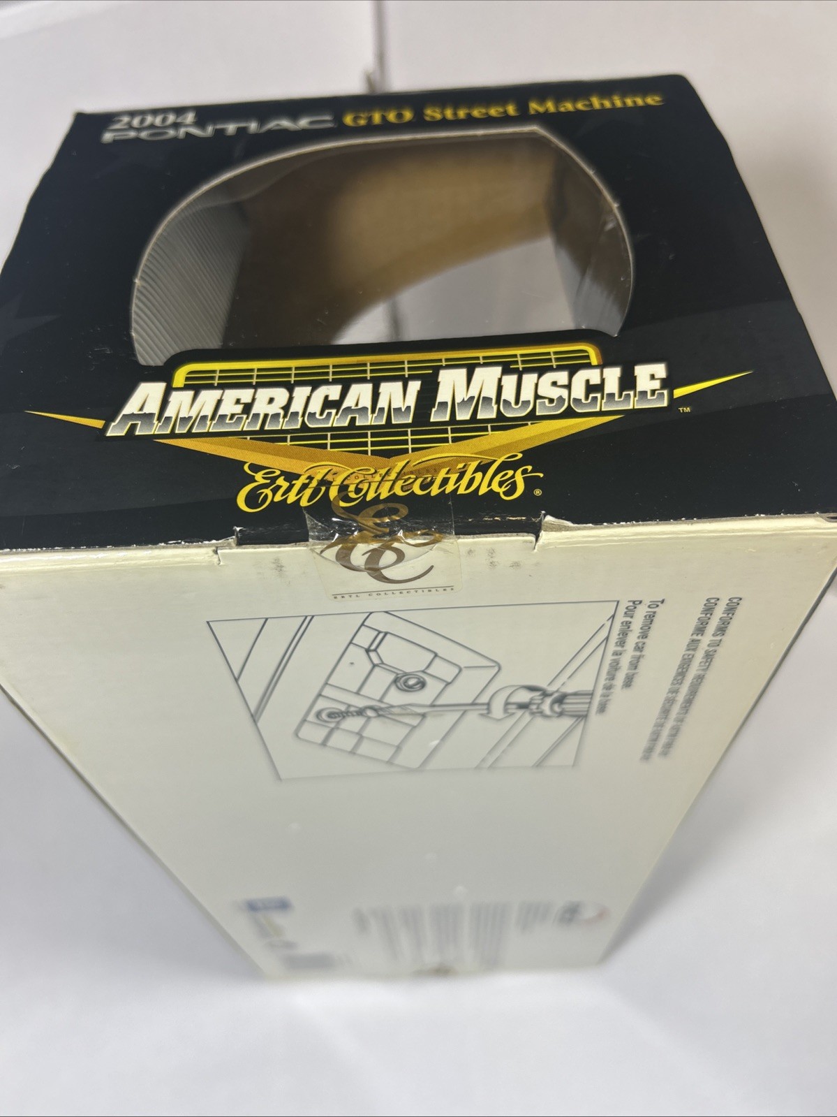 American Muscle Toys R Us Exclusive 2004 Pontiac GTO Street Machine Yellow ETRL