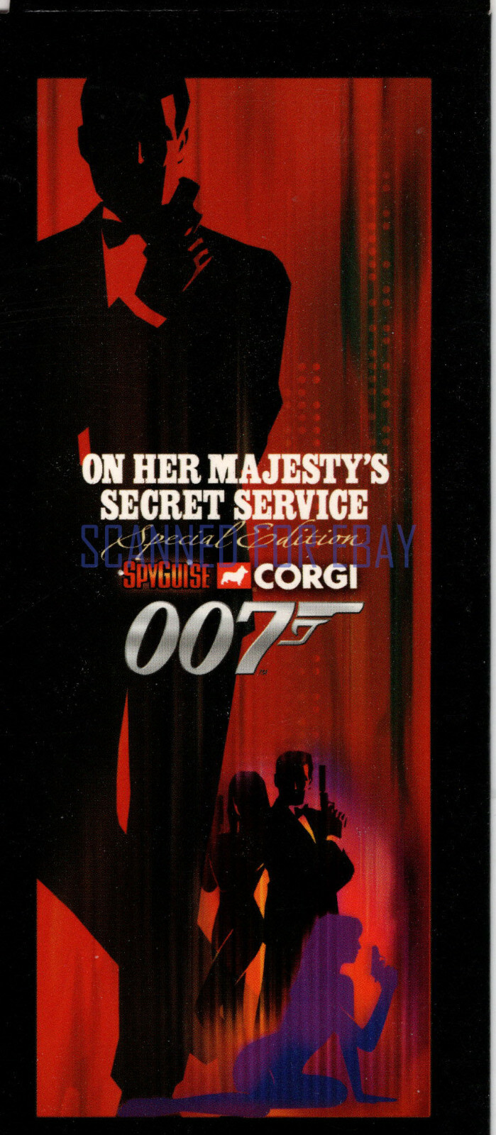 JAMES BOND CORGI OHMSS ASTON MARTIN DBS SPEC LTD ED SPY GUISE EDITION